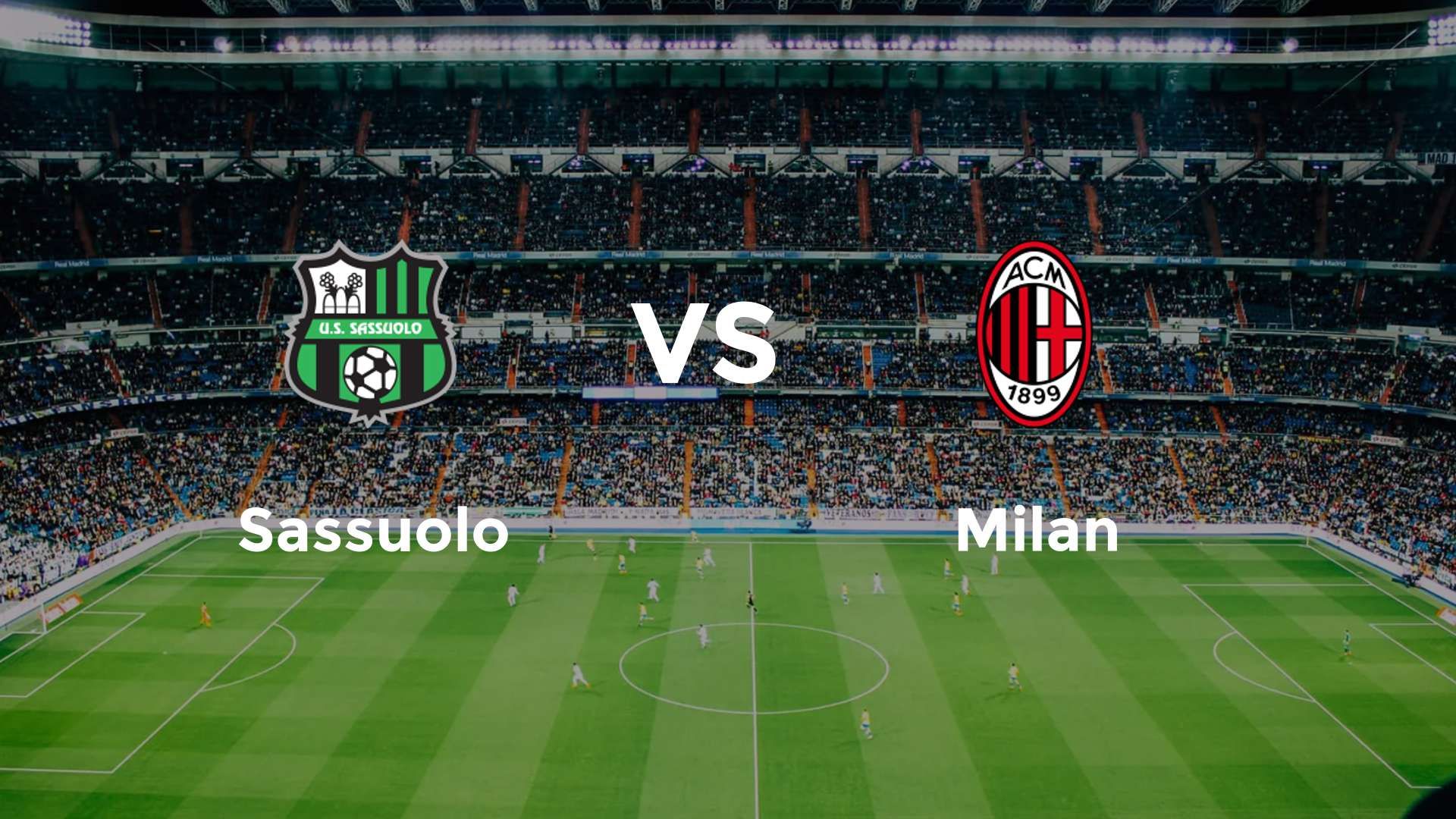 Sassuolo vs Milan