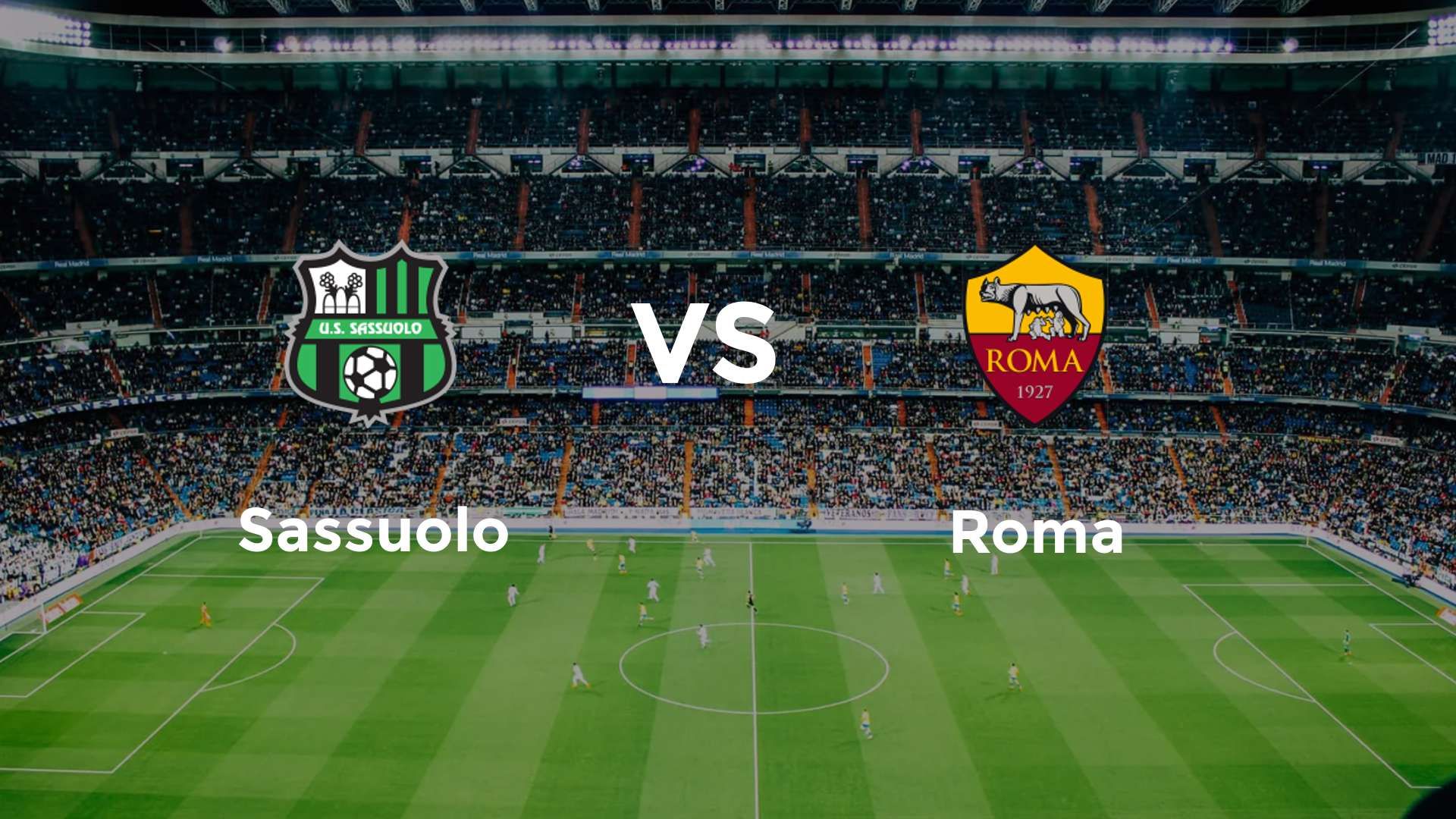 Sassuolo vs Roma