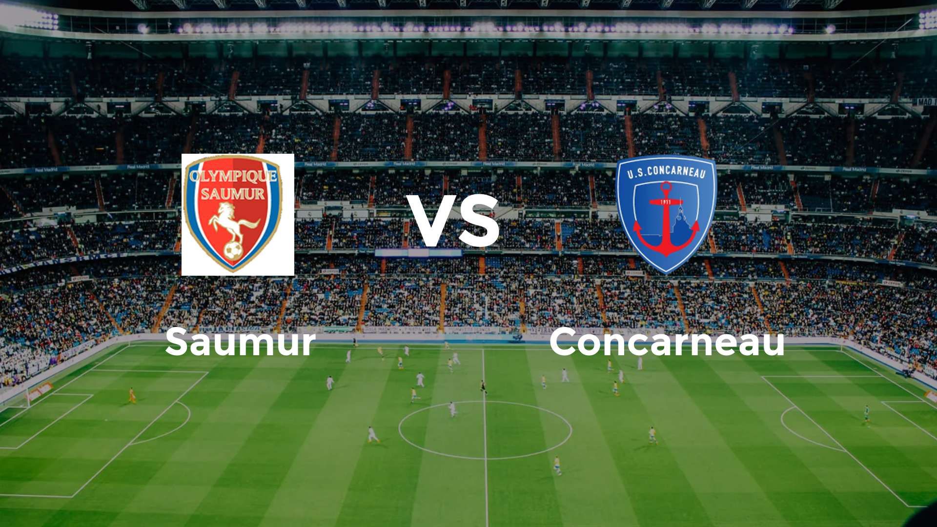 Saumur vs Concarneau