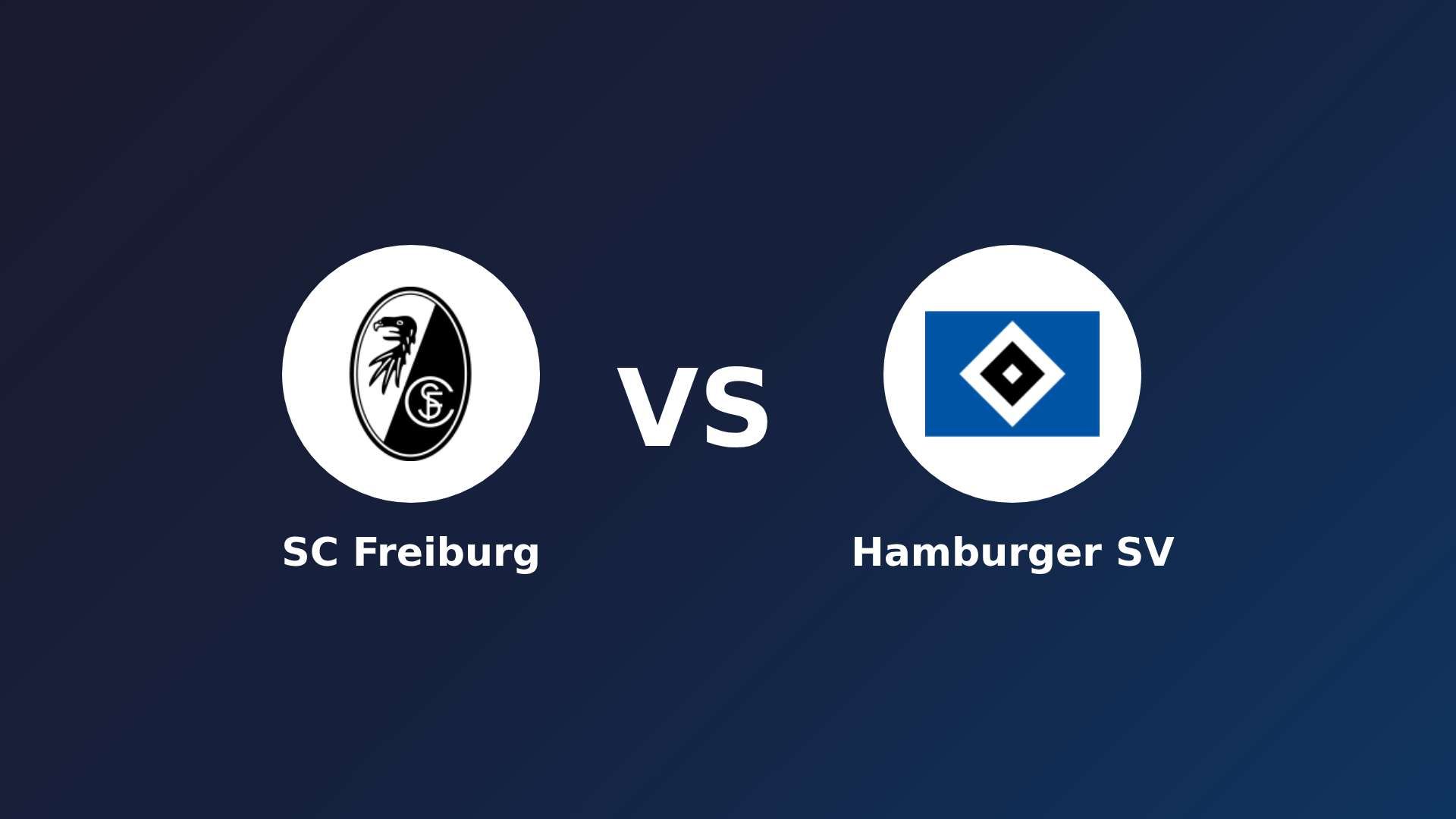 SC Freiburg vs Hamburger SV