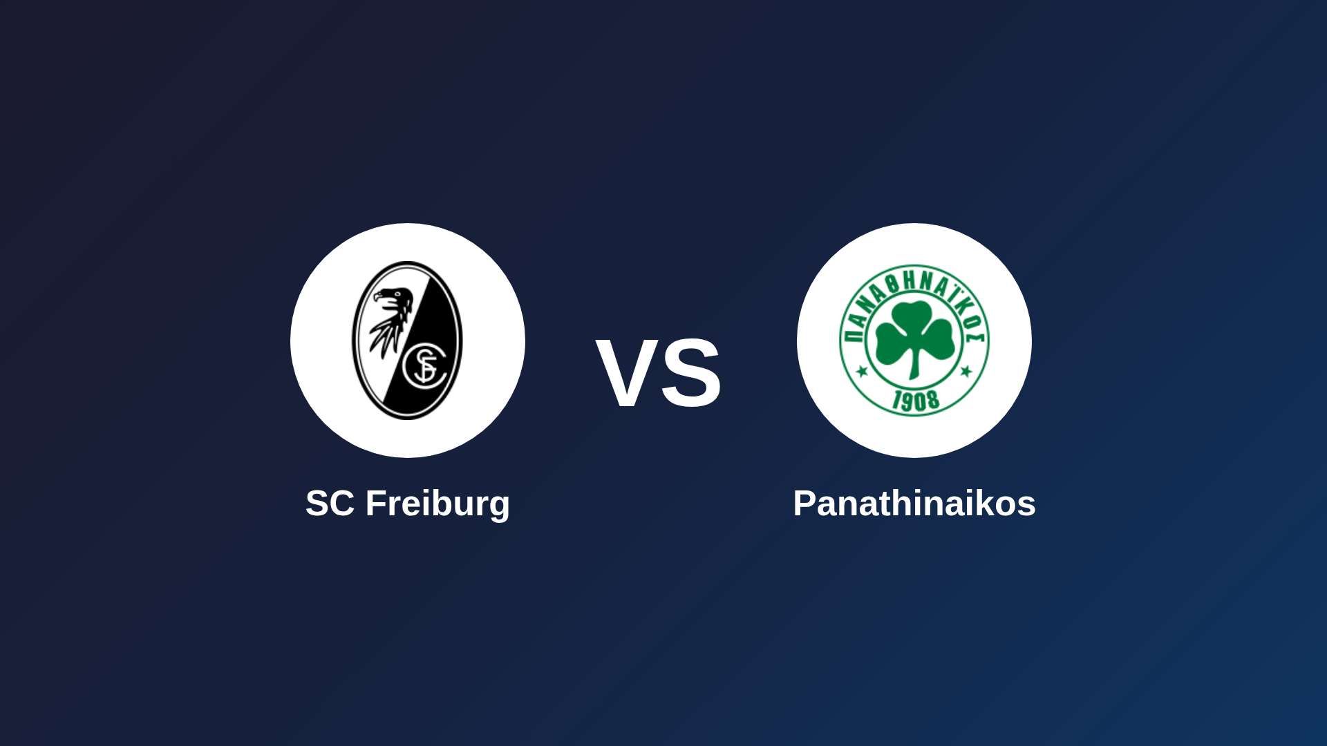 SC Freiburg vs Panathinaikos