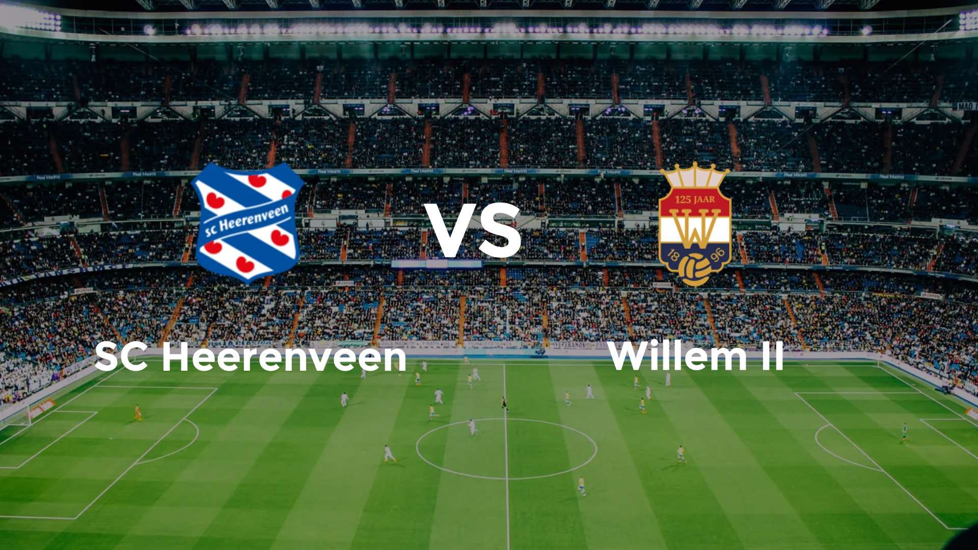 SC Heerenveen vs (F)illem II