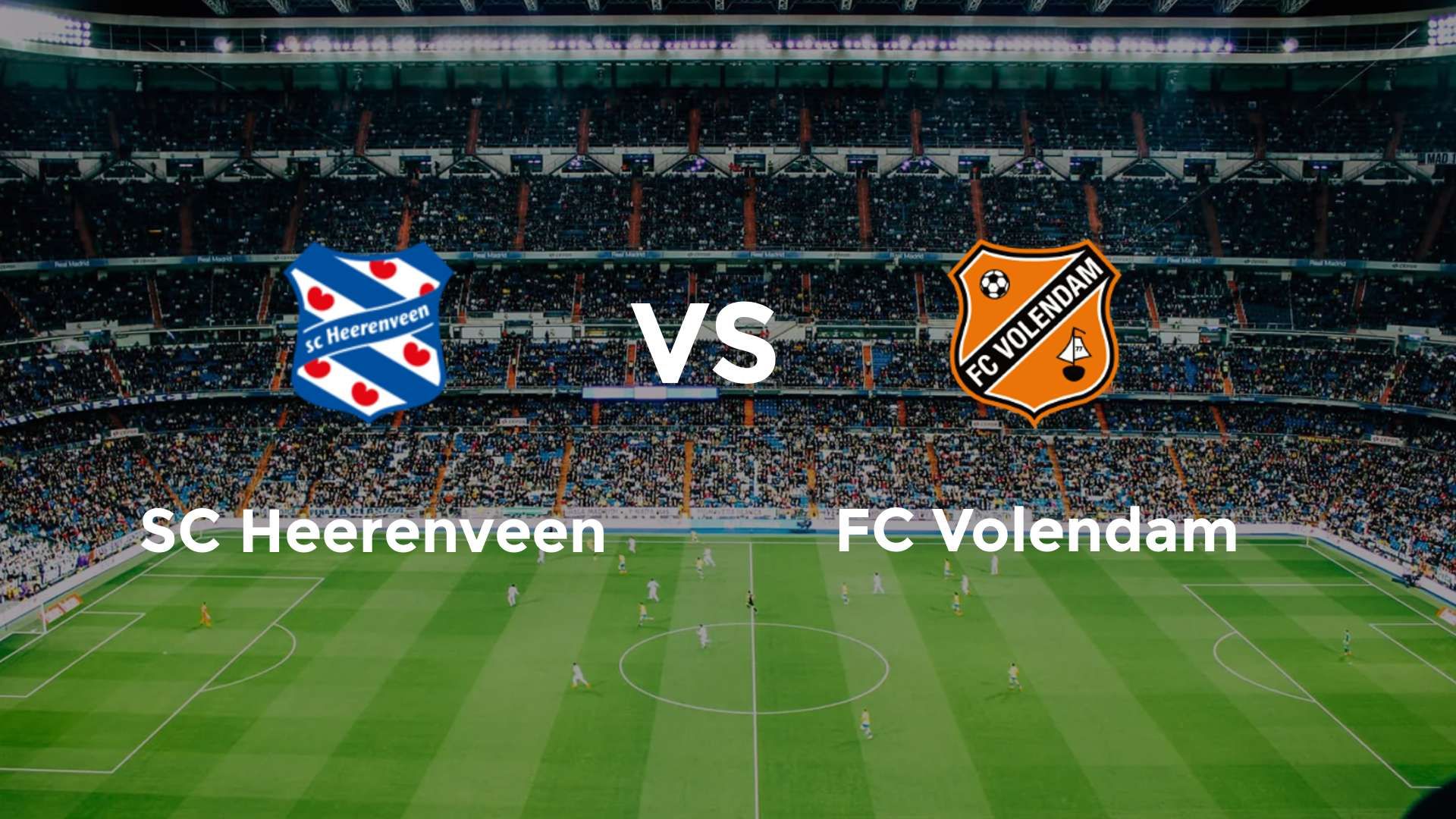SC Heerenveen vs FC Volendam