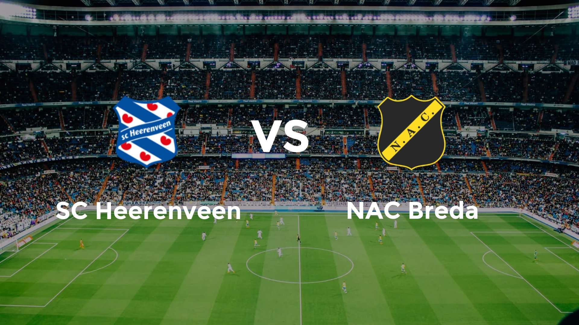 SC Heerenveen vs NAC Breda