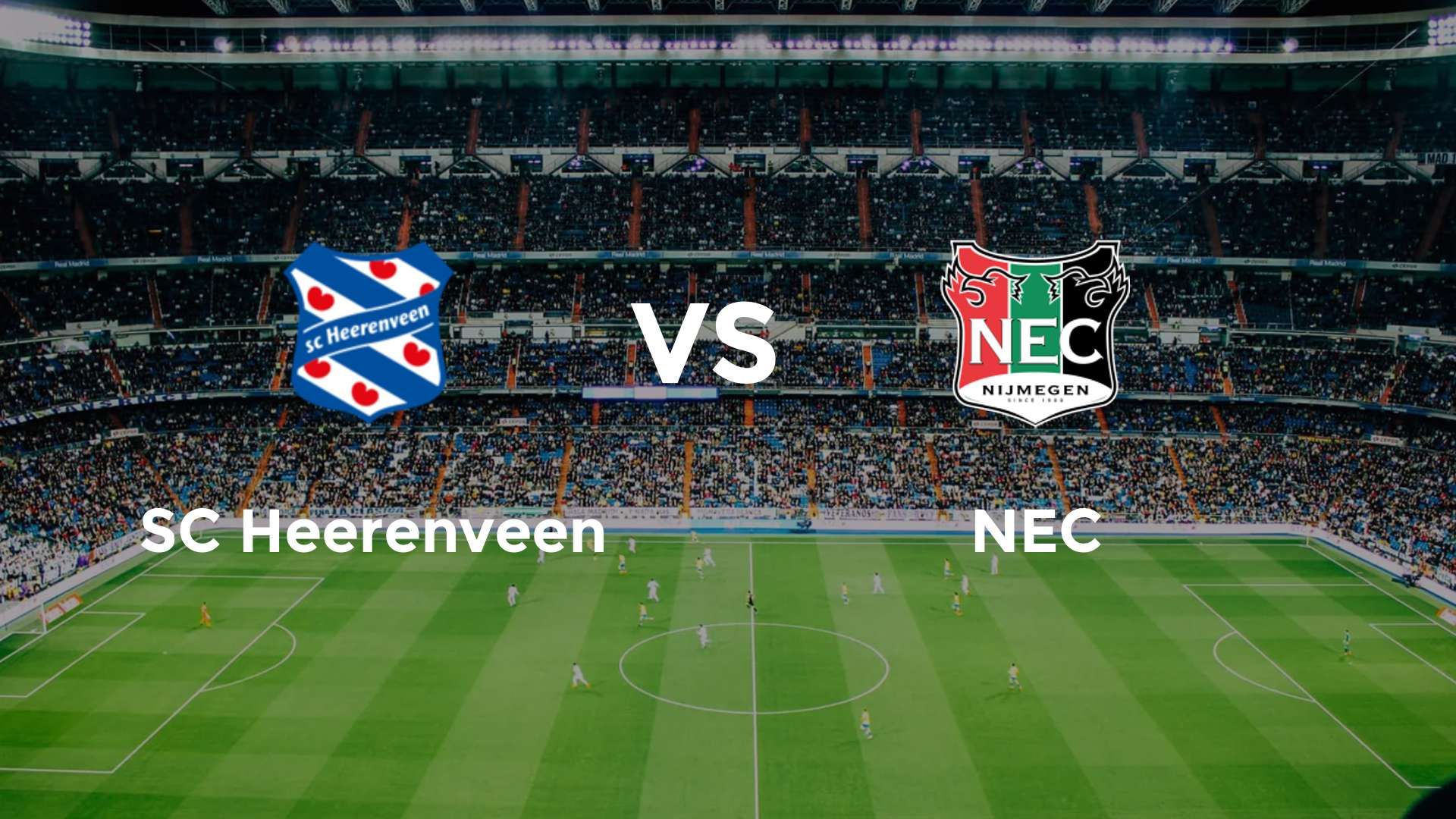 SC Heerenveen vs NEC Nijmegen