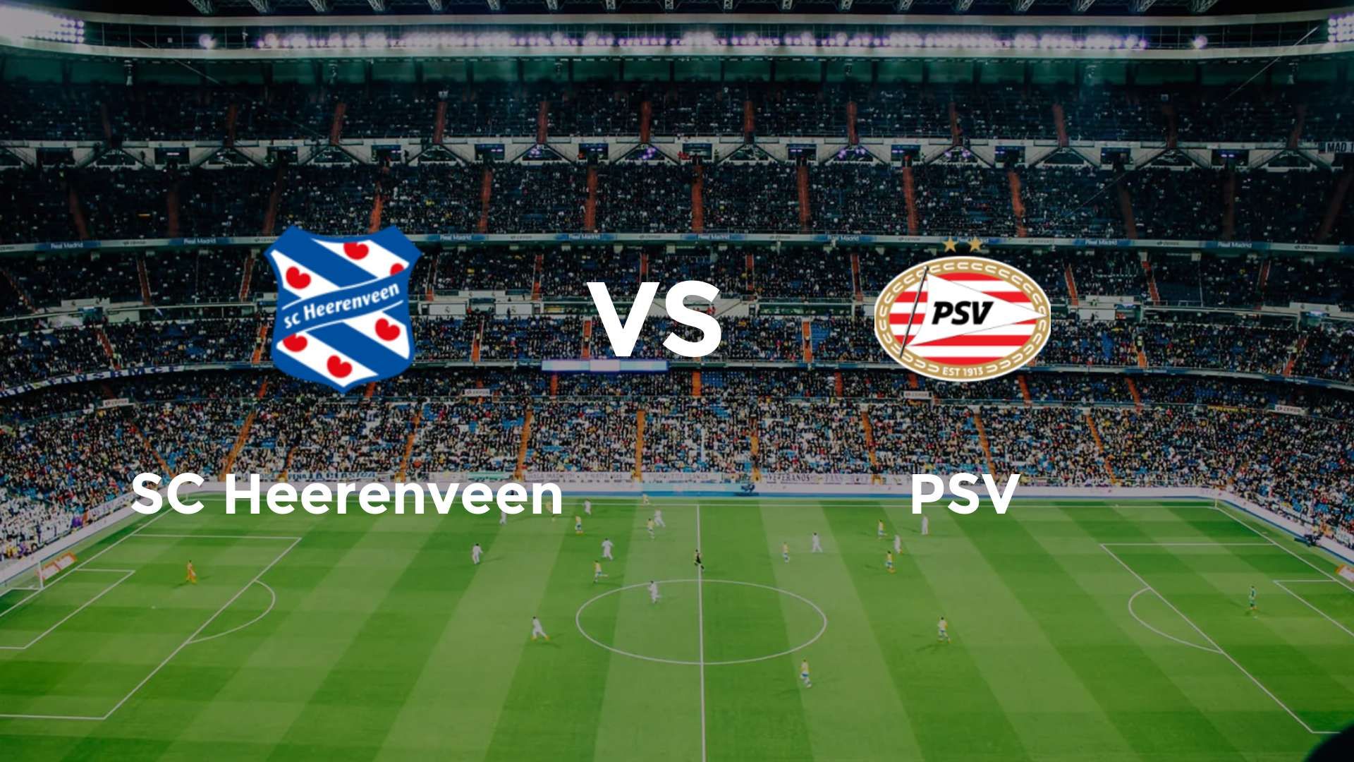 SC Heerenveen vs PSV