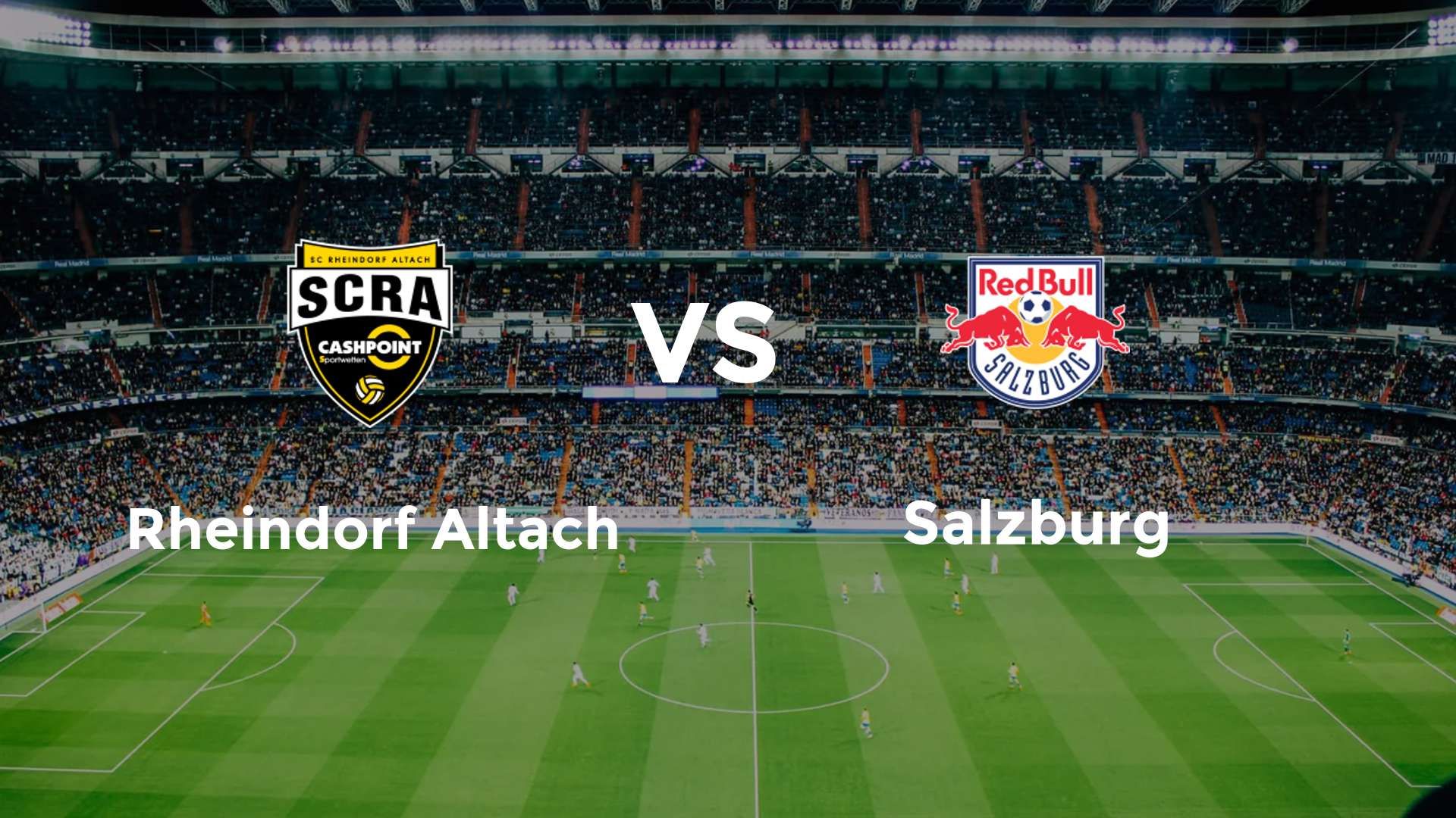 Rheindorf Altach vs Salzburg
