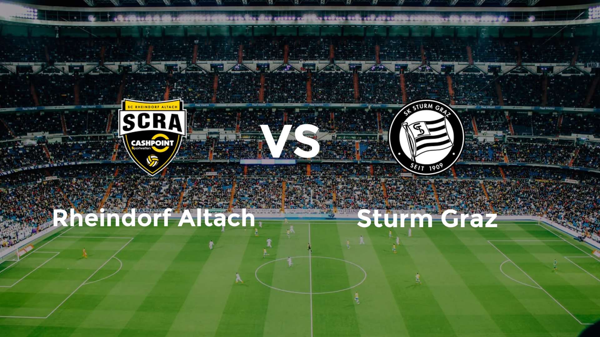 Rheindorf Altach vs Sturm Graz