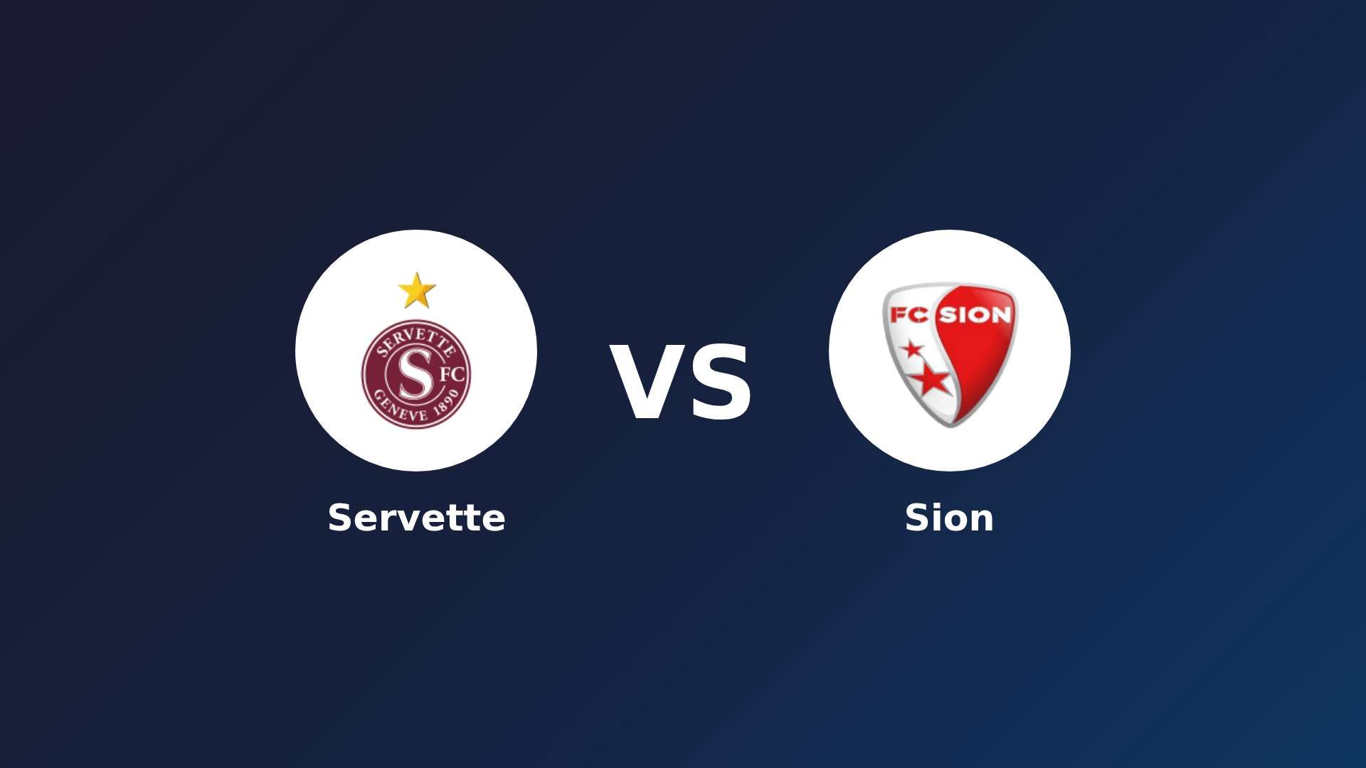 Servette vs Sion
