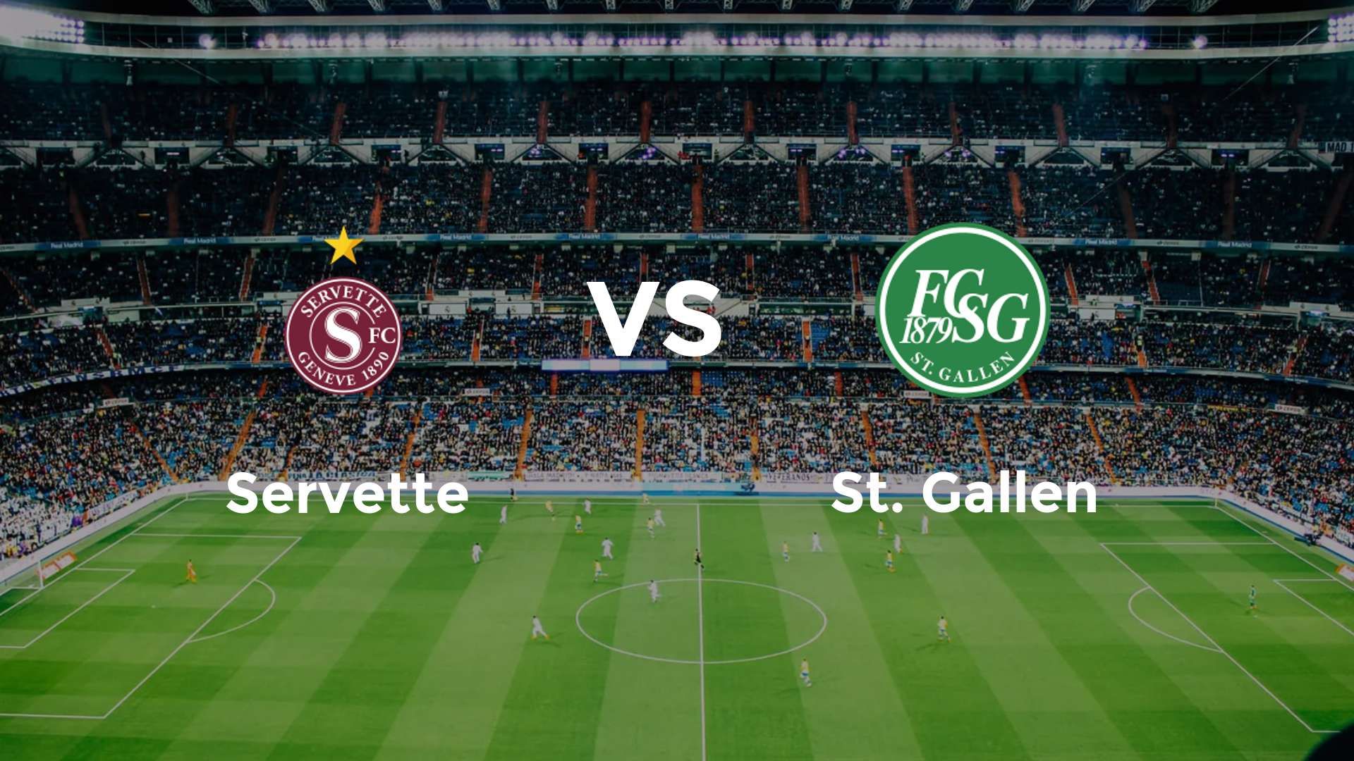 Servette vs St. Gallen