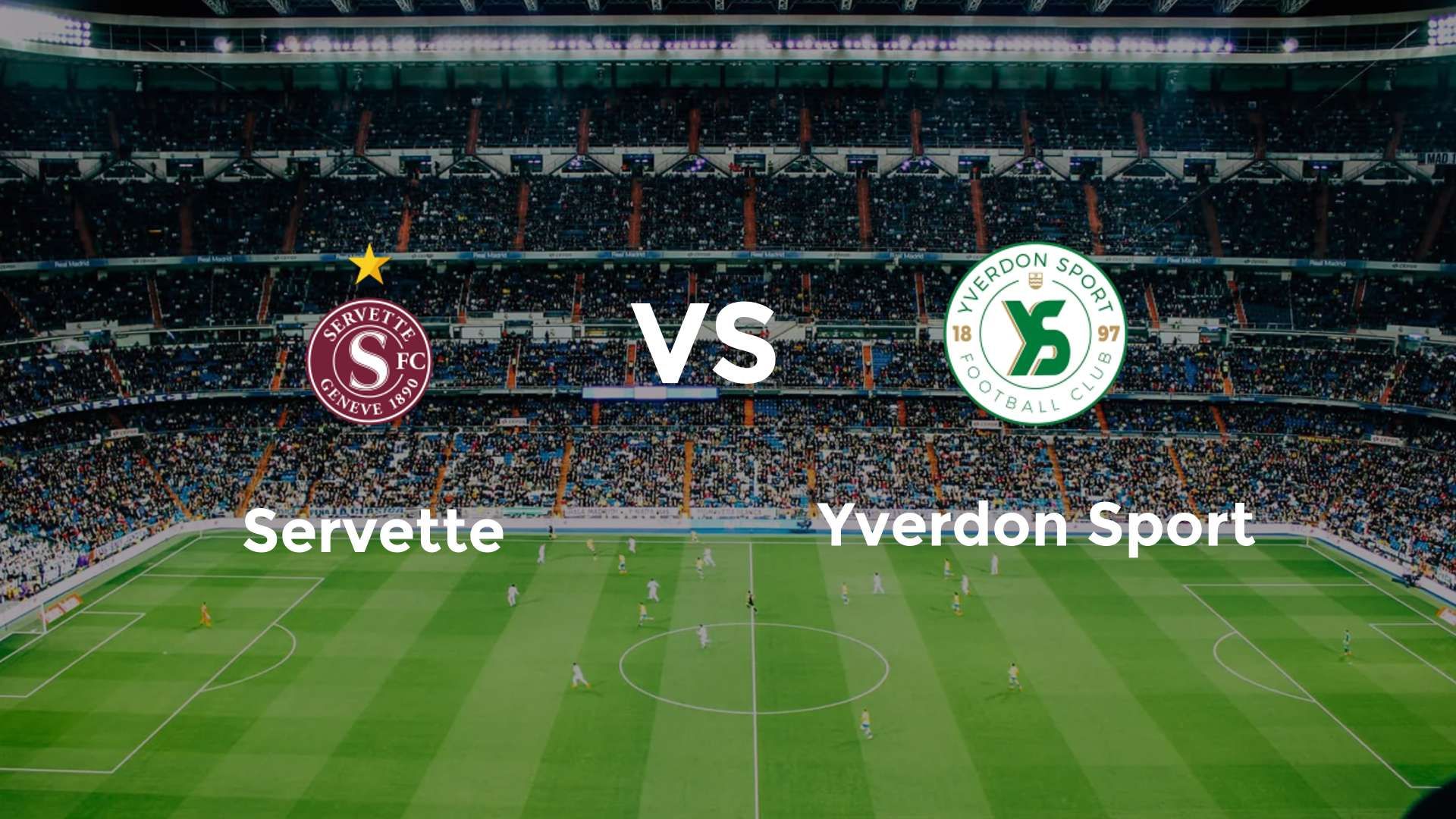 Servette vs Yverdon Sport