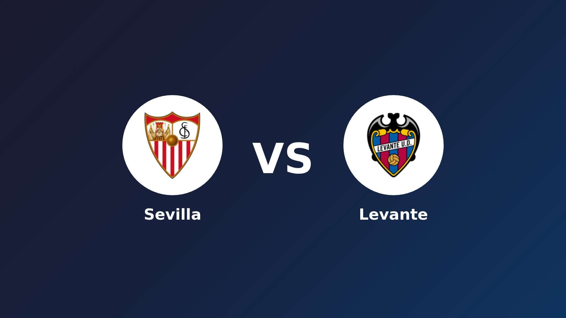 Sevilla vs Levante