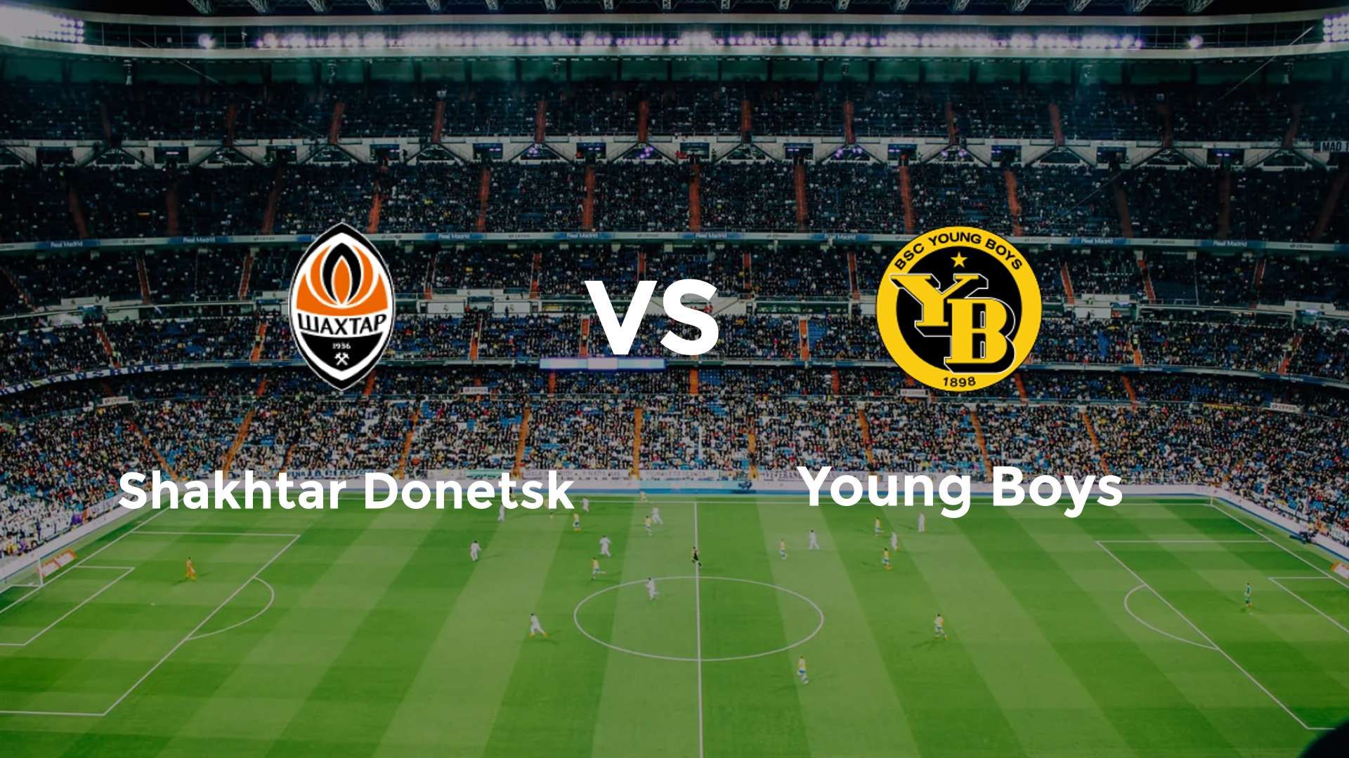 Shakhtar Donetsk vs Young Boys