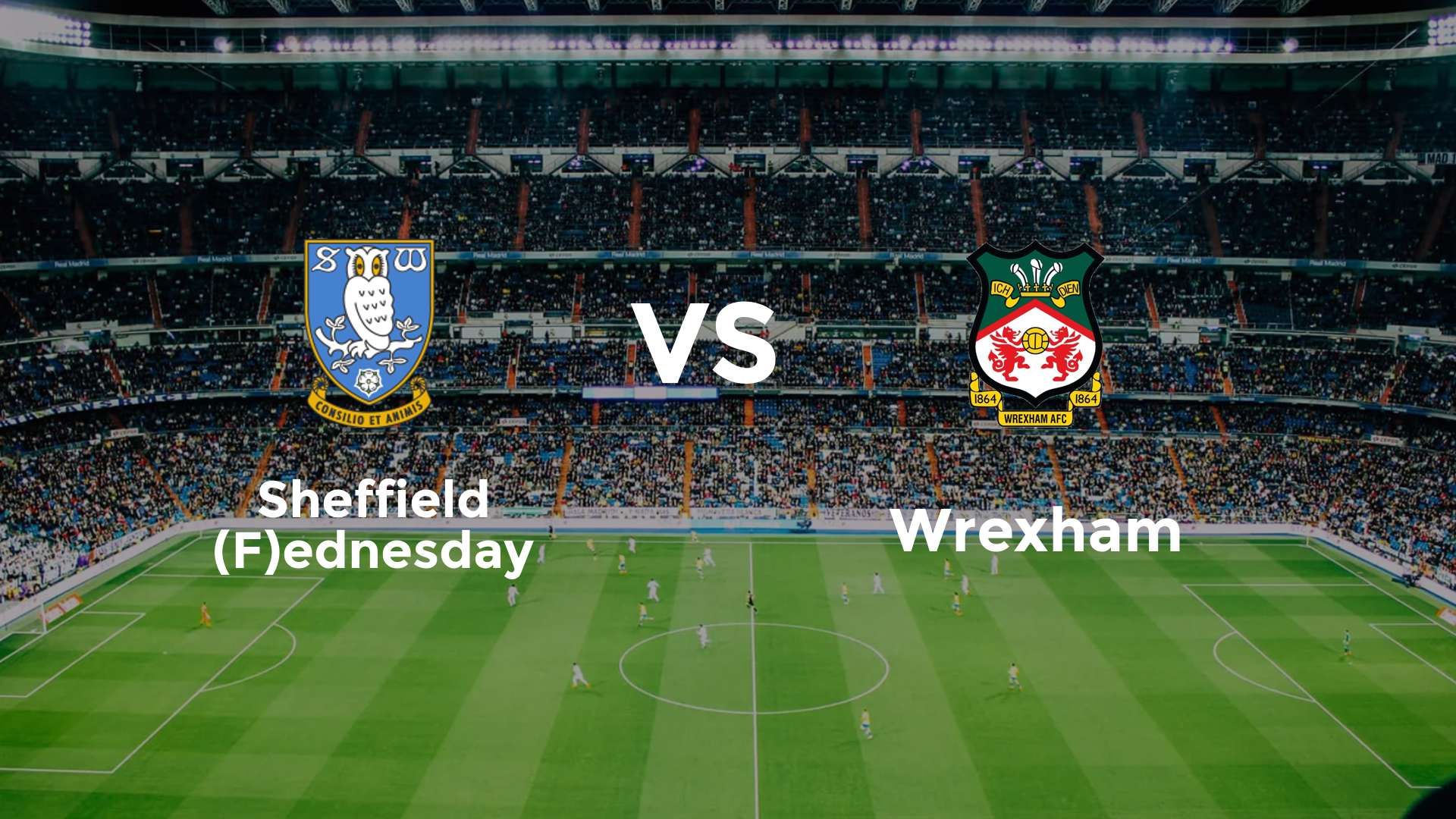 Sheffield (F)ednesday vs (F)rexham