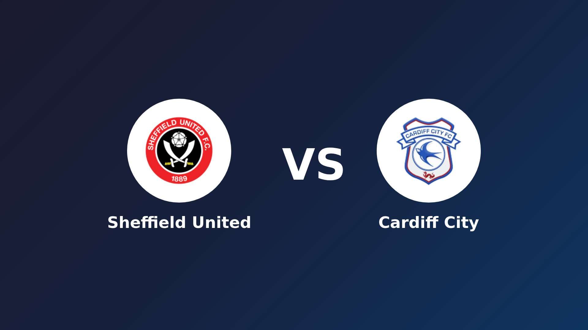 Sheffield United vs Cardiff City