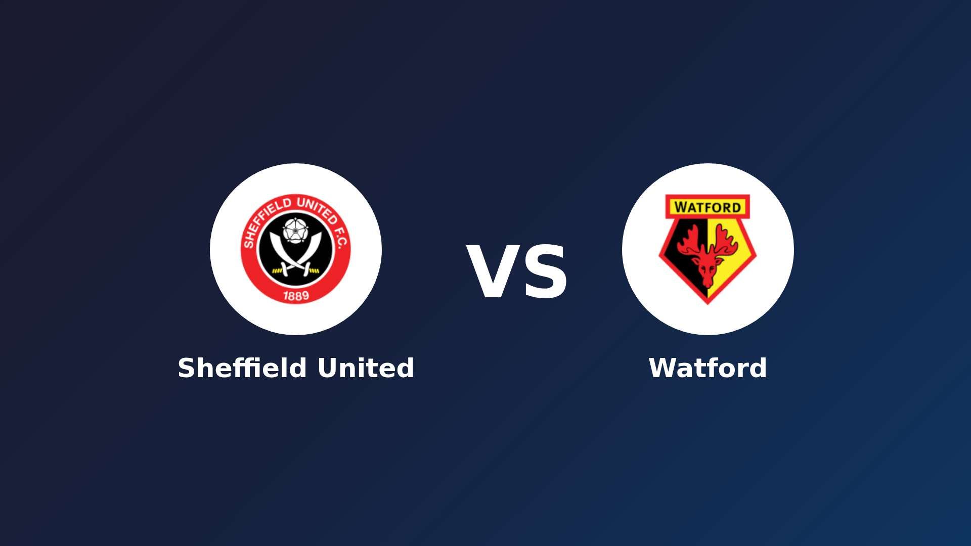 Sheffield United vs (F)atford