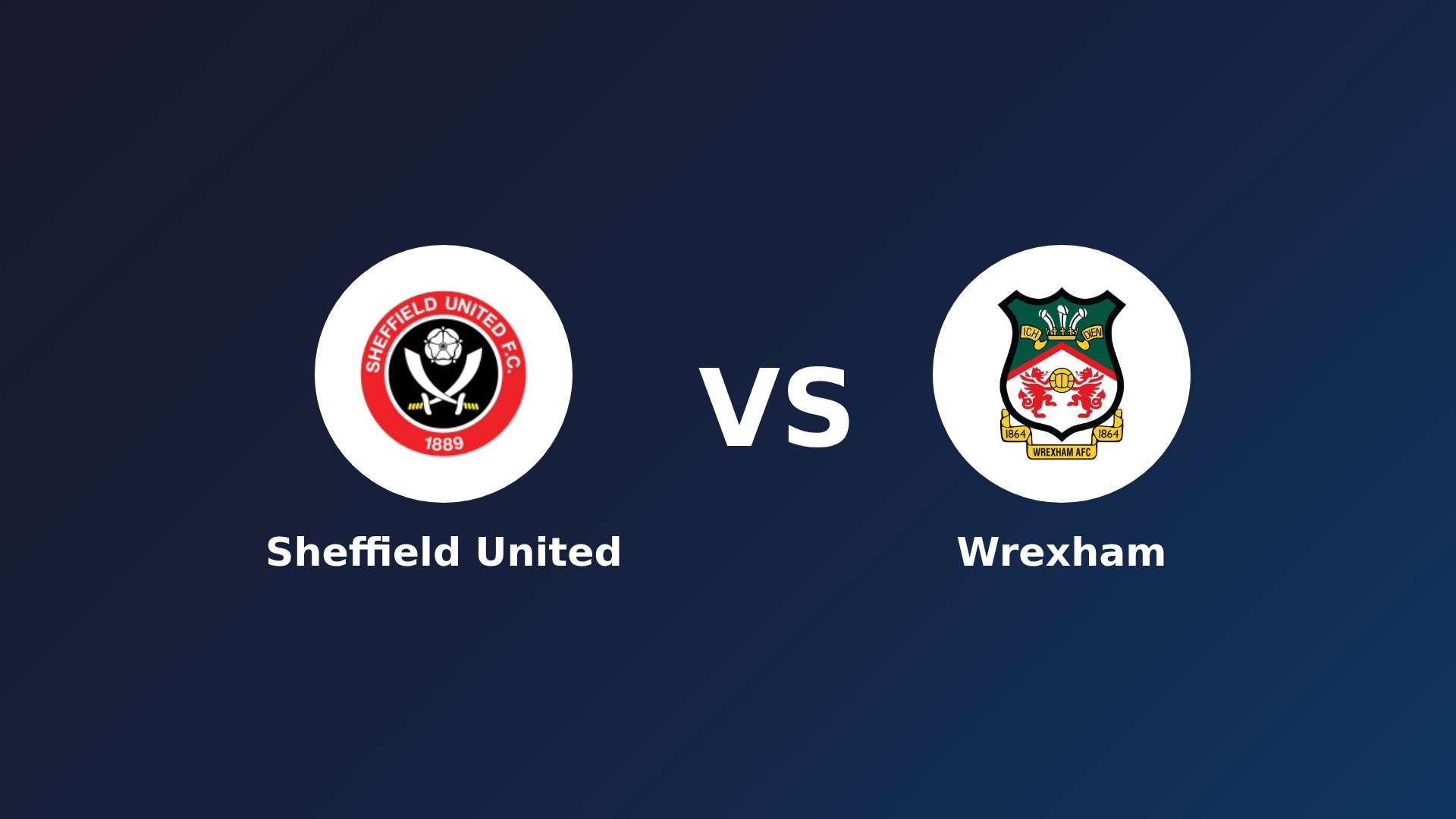 Sheffield United vs (F)rexham