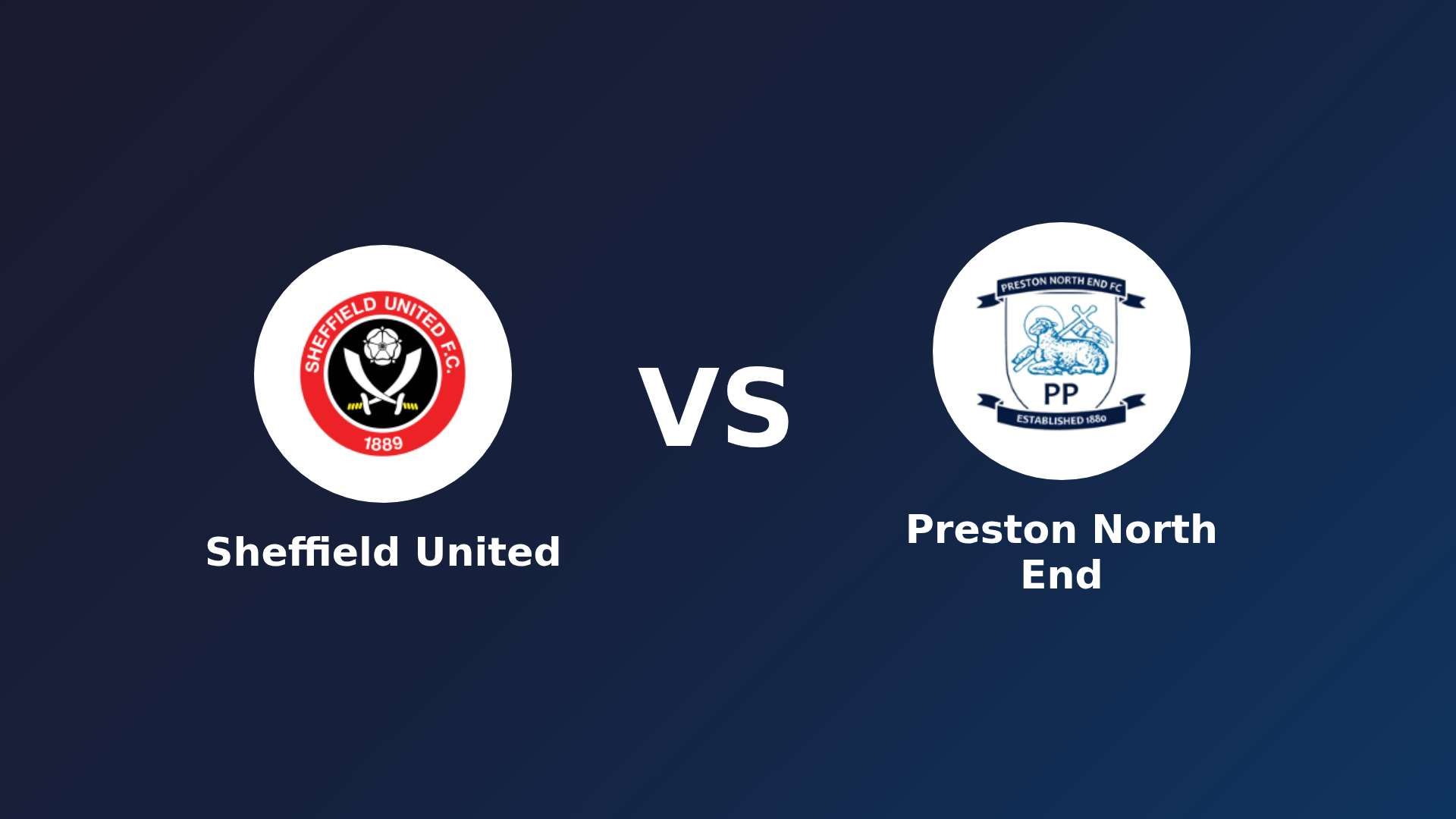 Sheffield United vs Preston North End