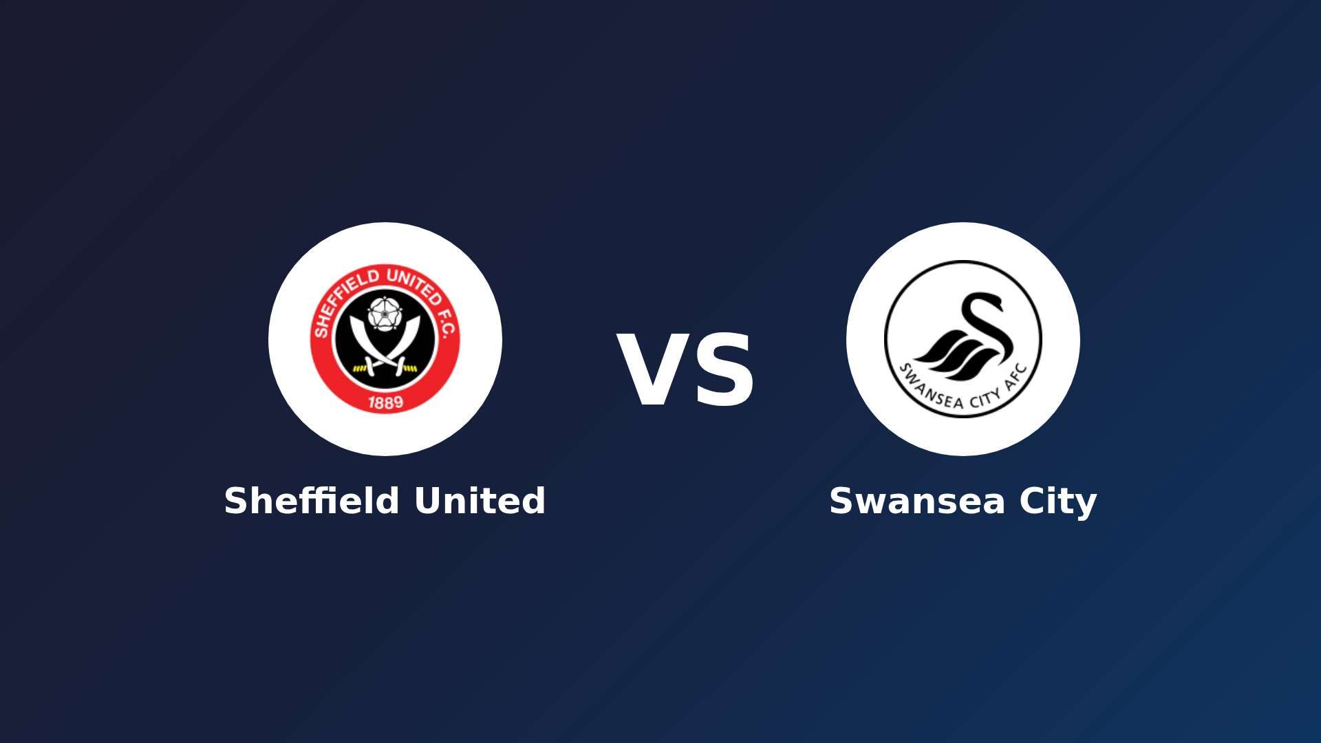 Sheffield United vs Swansea City
