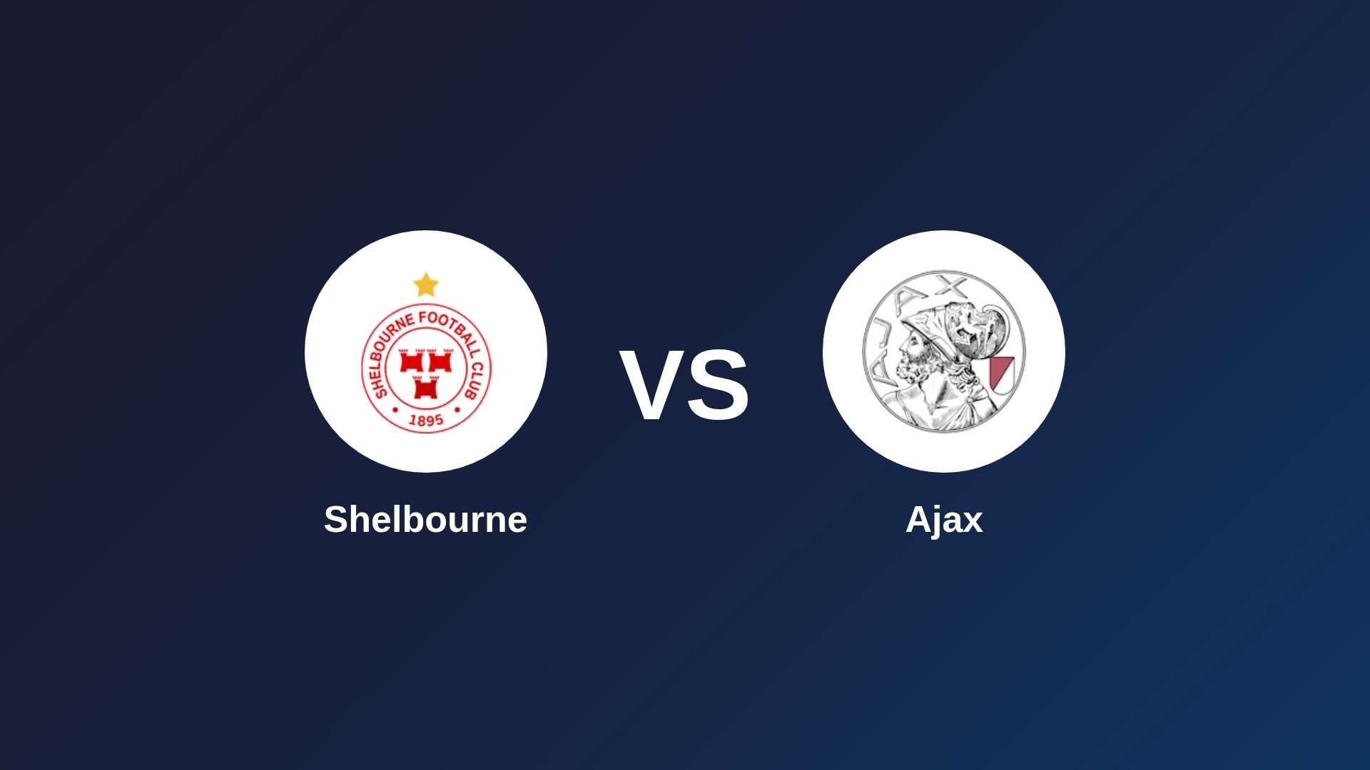 Shelbourne vs Ajax