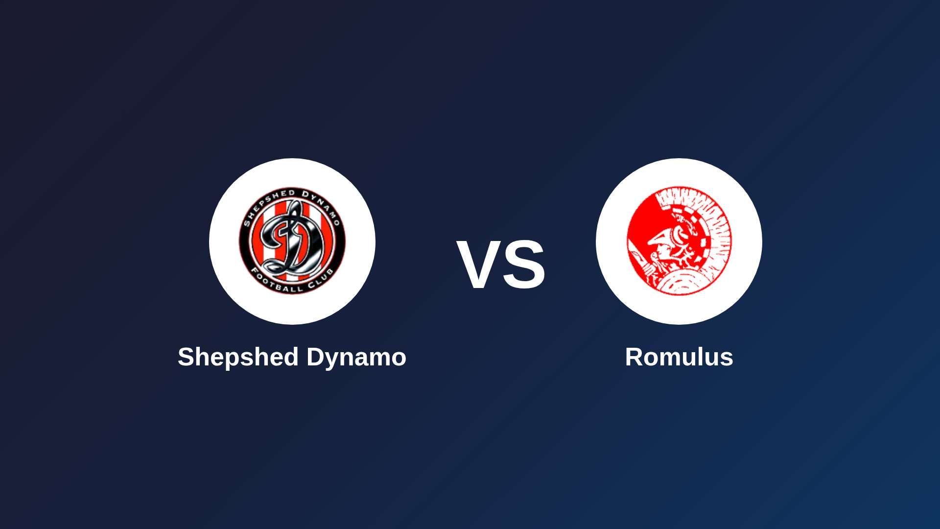 Shepshed Dynamo vs Romulus