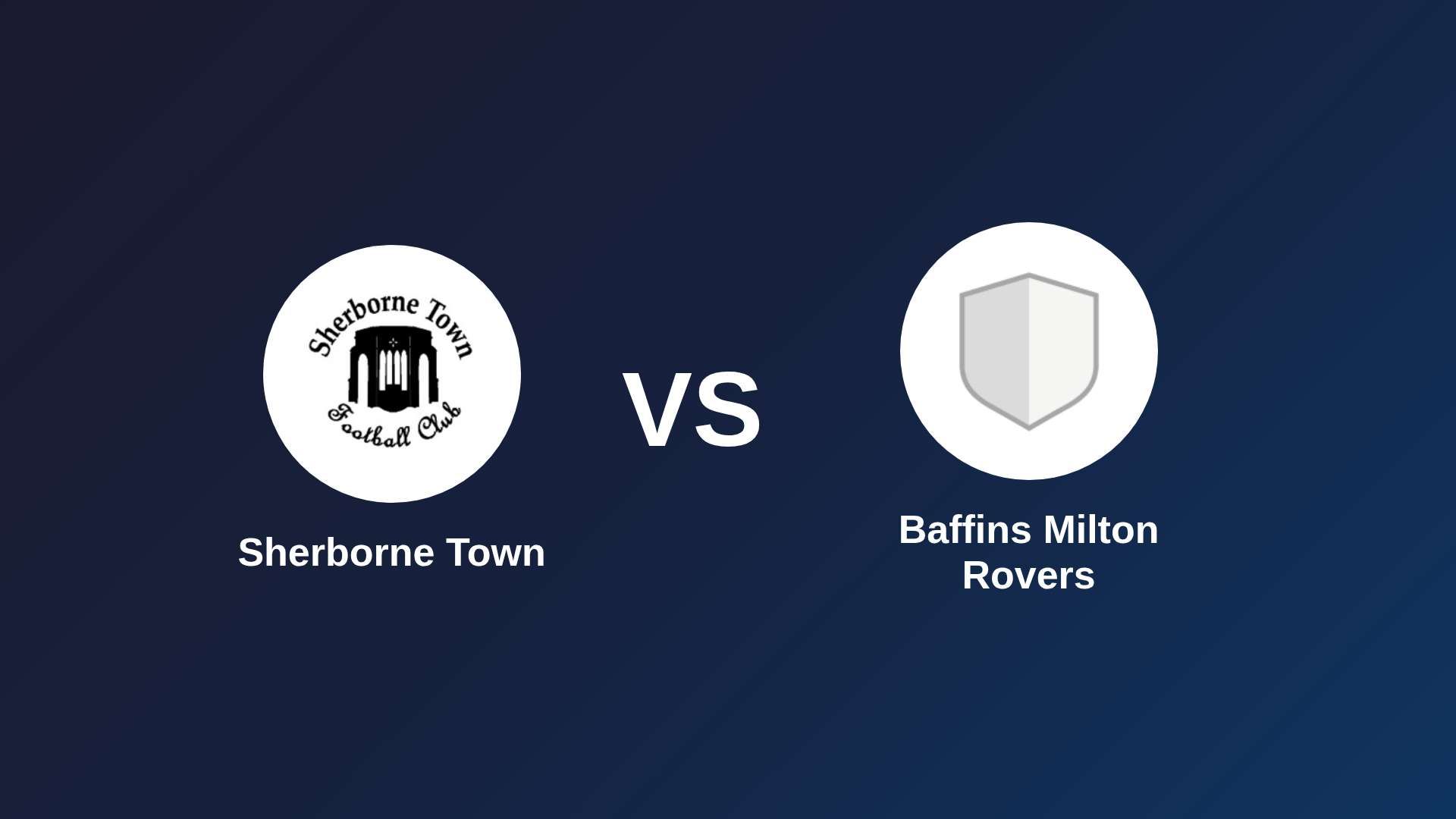 Sherborne Town vs Baffins Milton Rovers