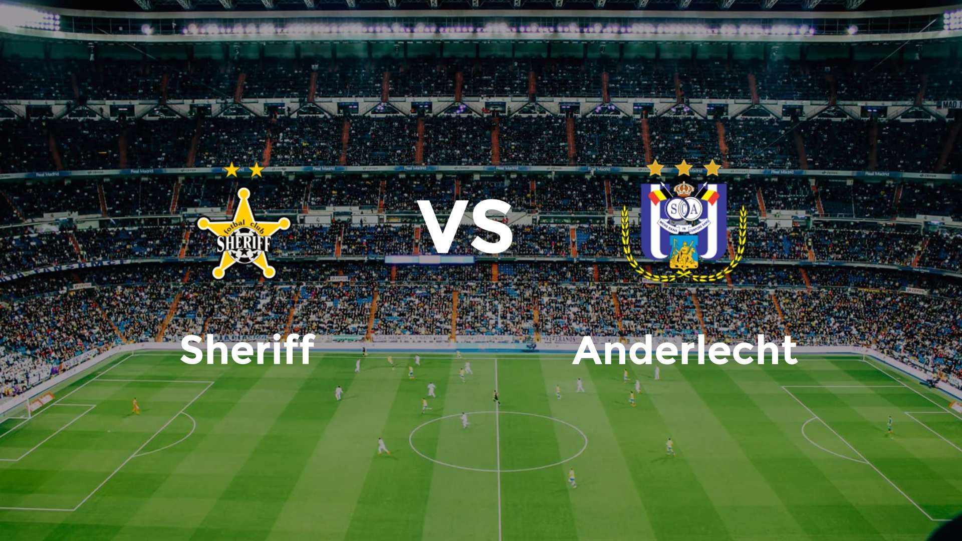 Sheriff vs Anderlecht