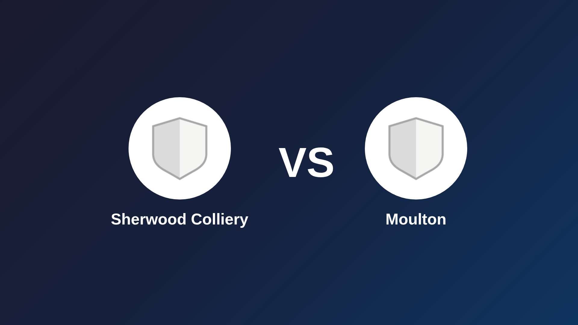 Sherwood Colliery vs Moulton