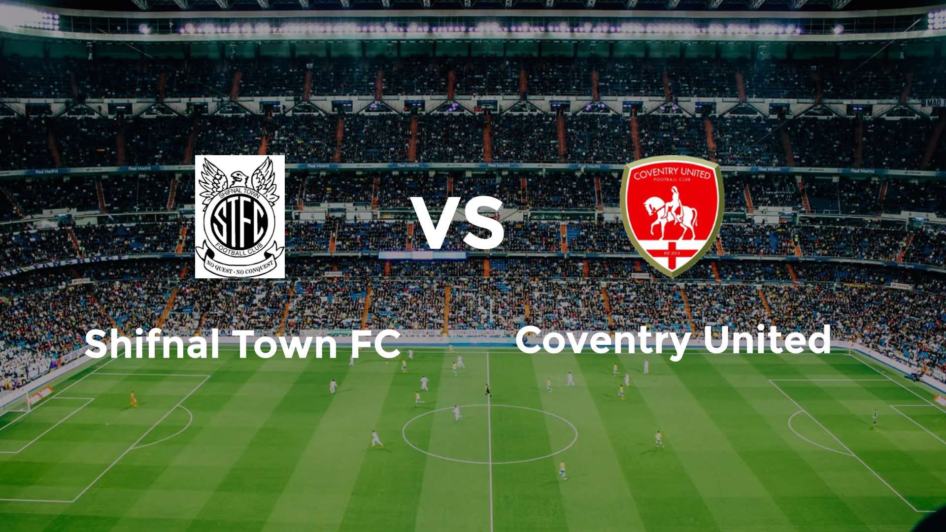 Shifnal Town FC vs Coventry United