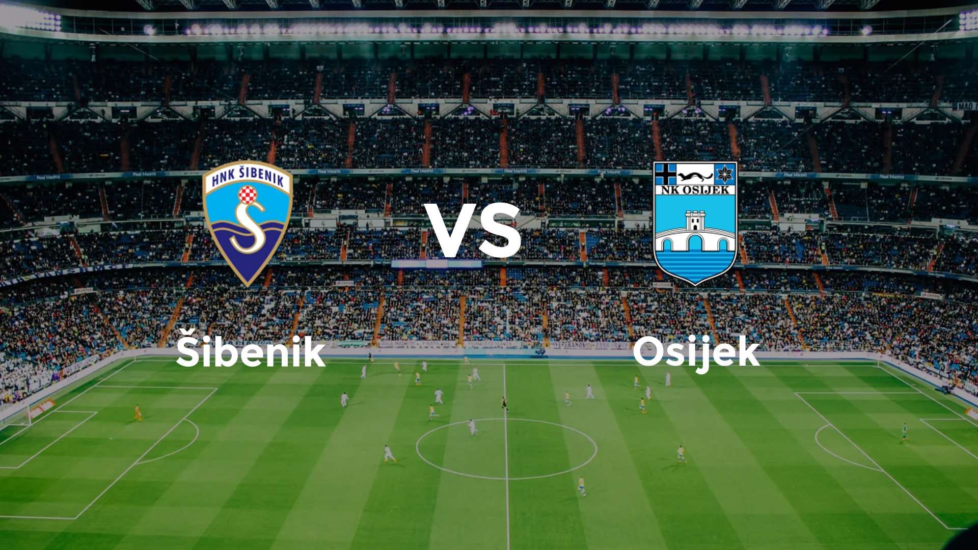 Šibenik vs Osijek