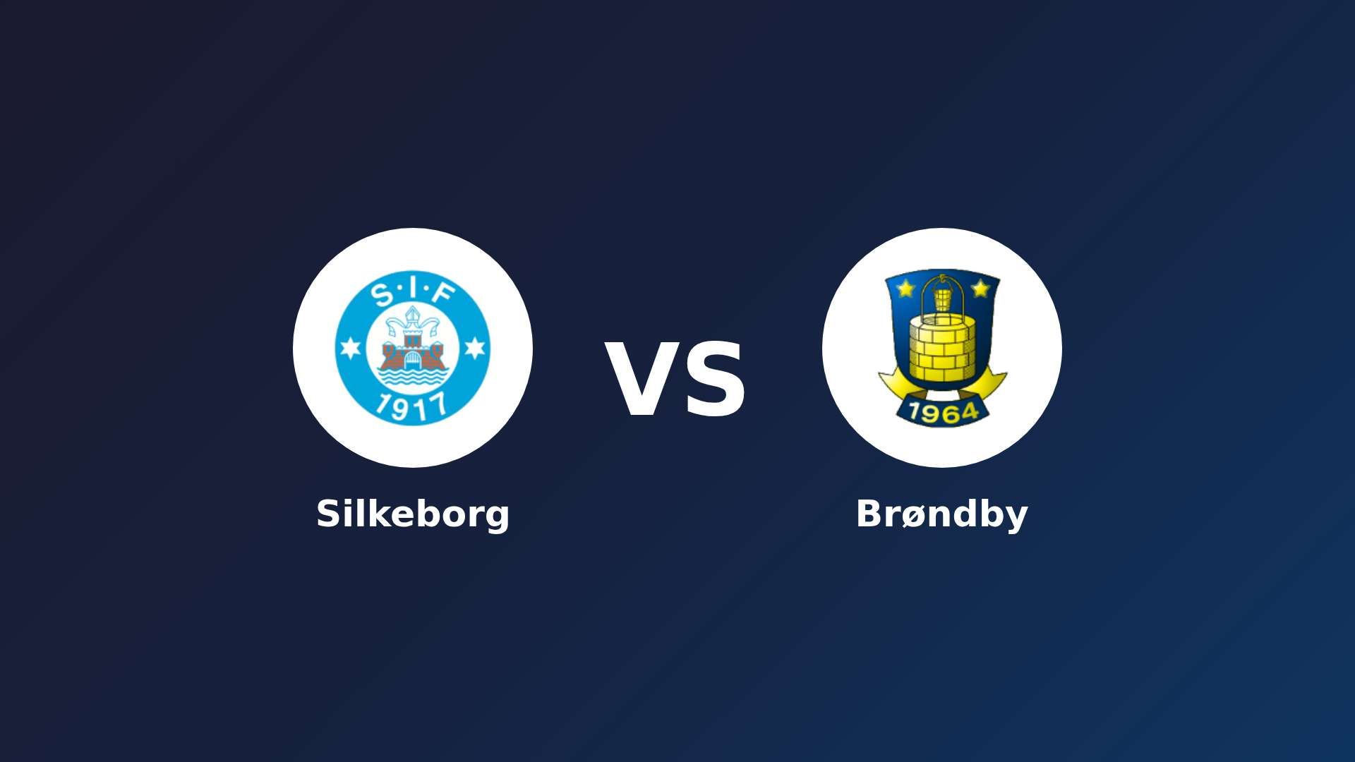 Silkeborg IF vs Brøndby IF