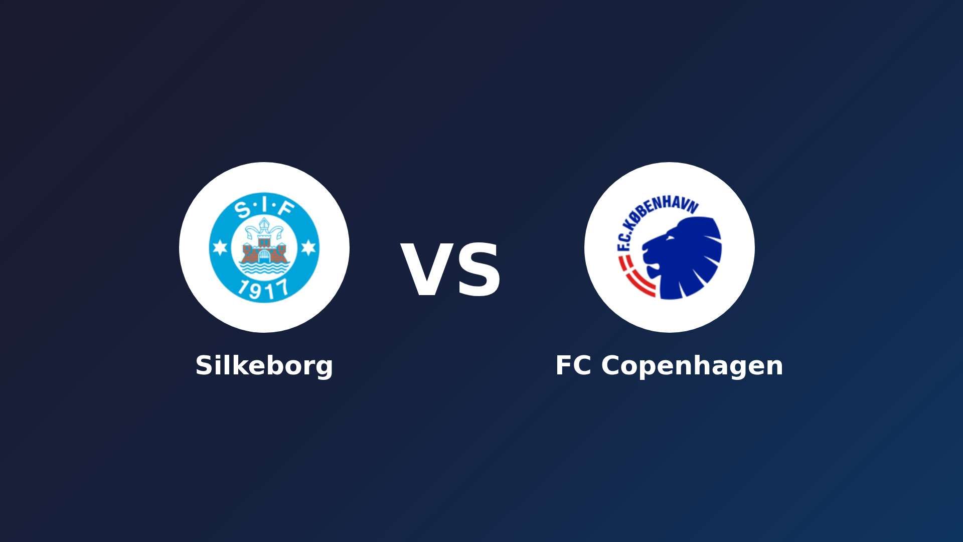 Silkeborg IF vs FC København