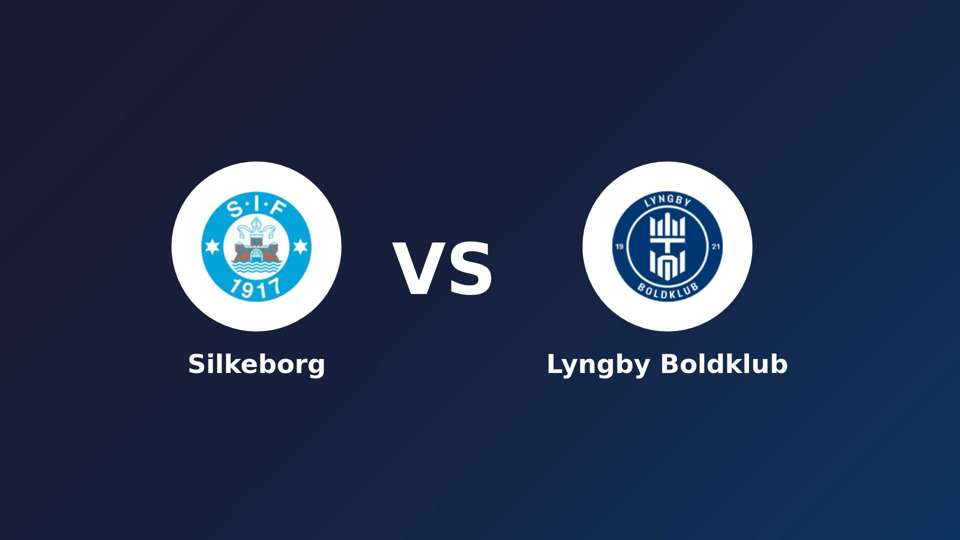Silkeborg IF vs Lyngby Boldklub