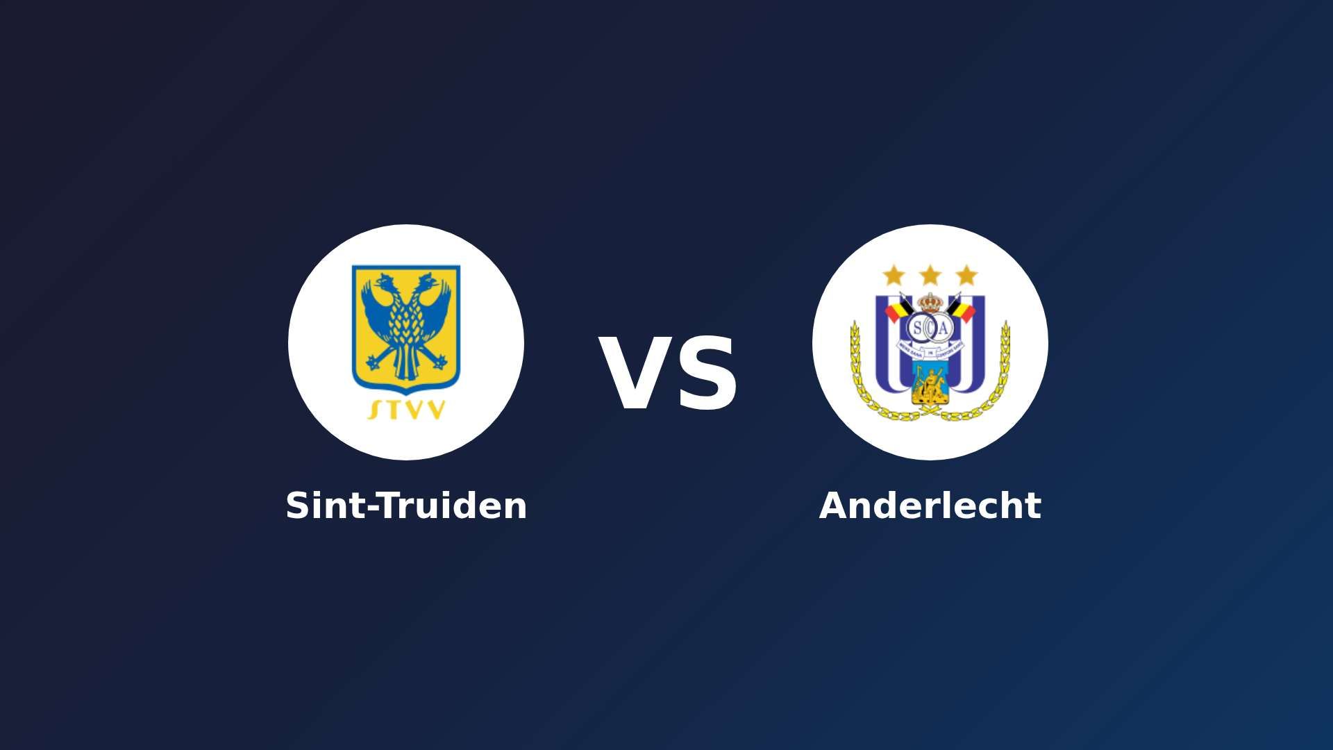 Sint-Truiden vs Anderlecht