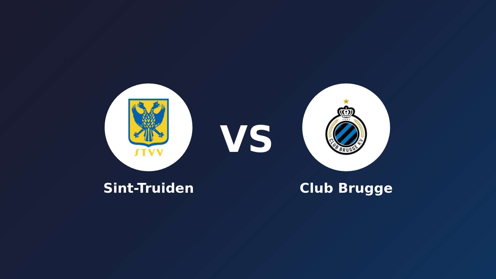 Sint-Truiden vs Club Brugge
