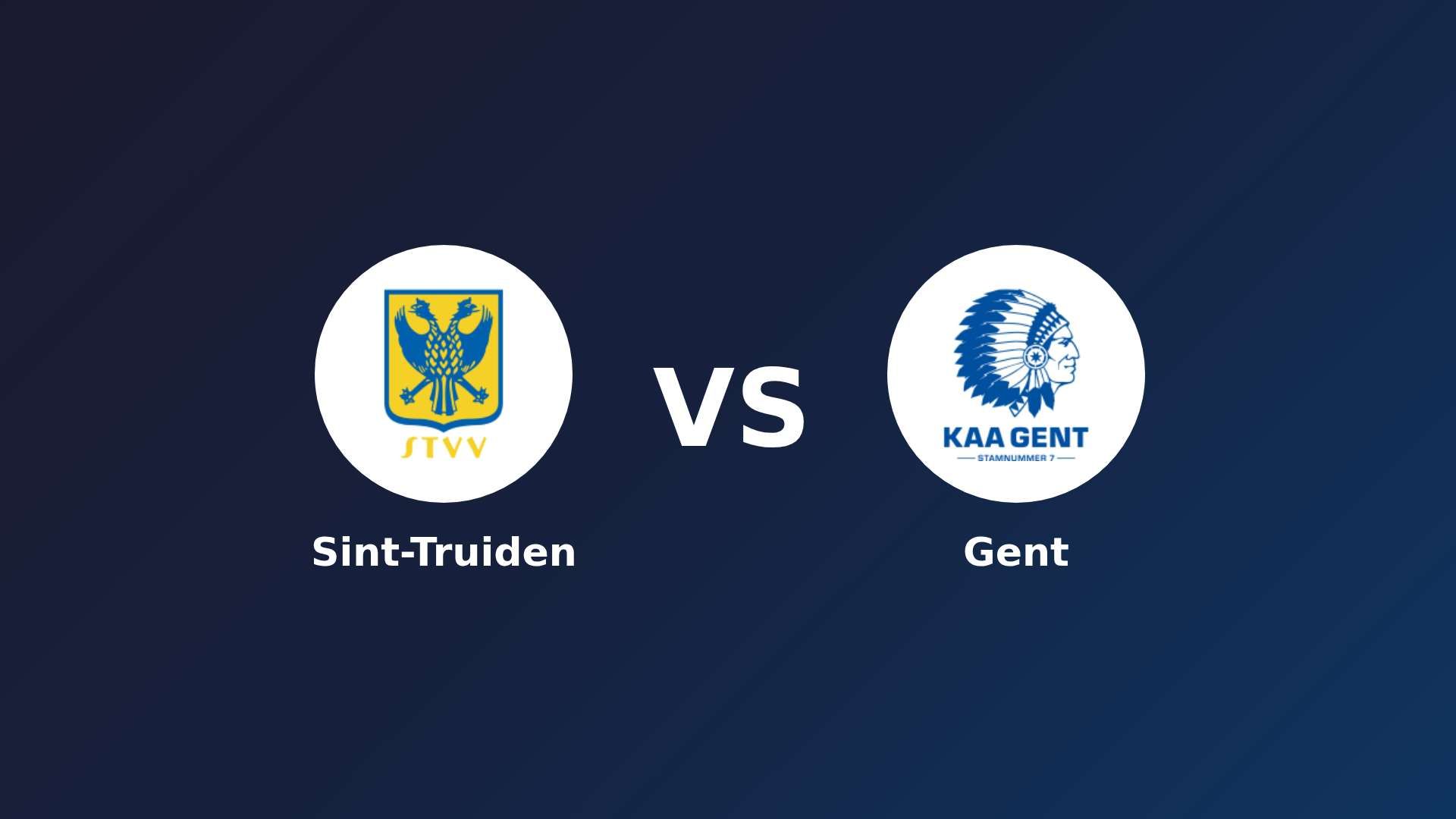 Sint-Truiden vs Gent