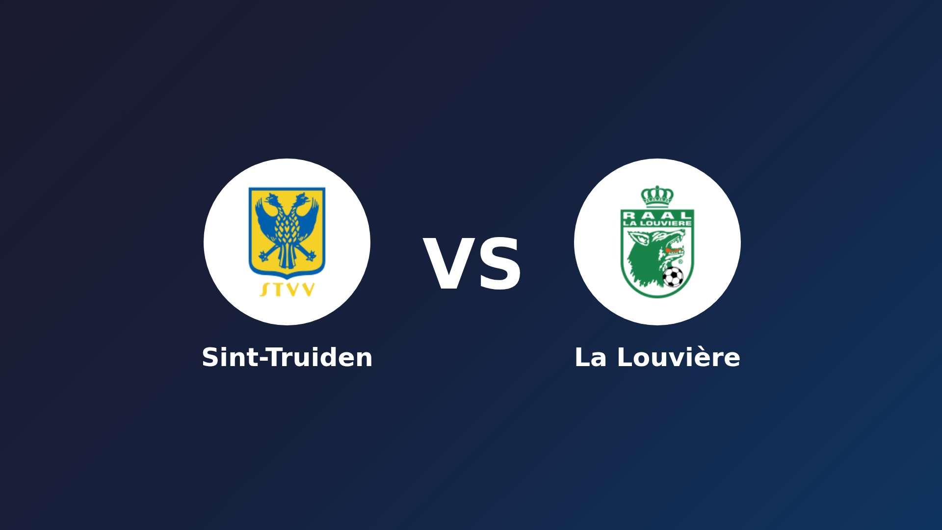 Sint-Truiden vs La Louvière