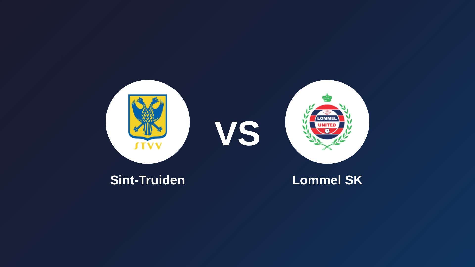 Sint-Truiden vs Lommel SK