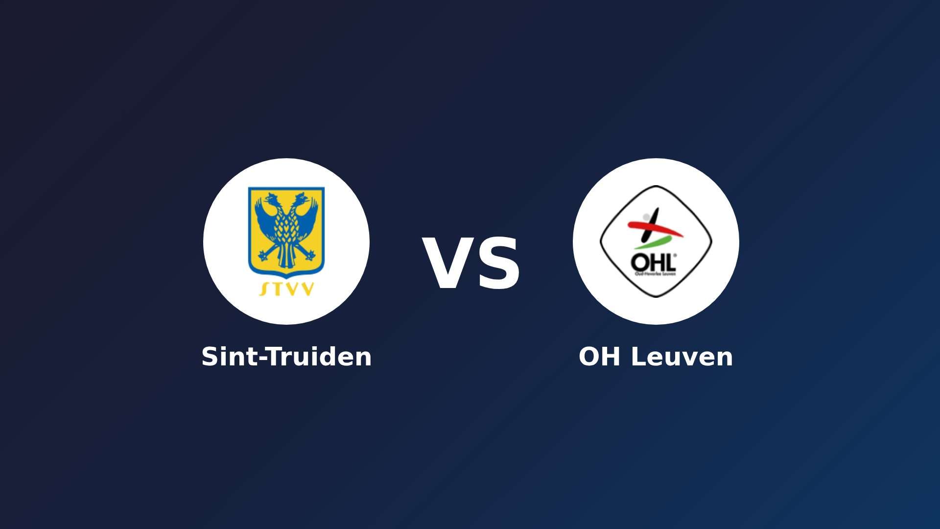 Sint-Truiden vs OH Leuven
