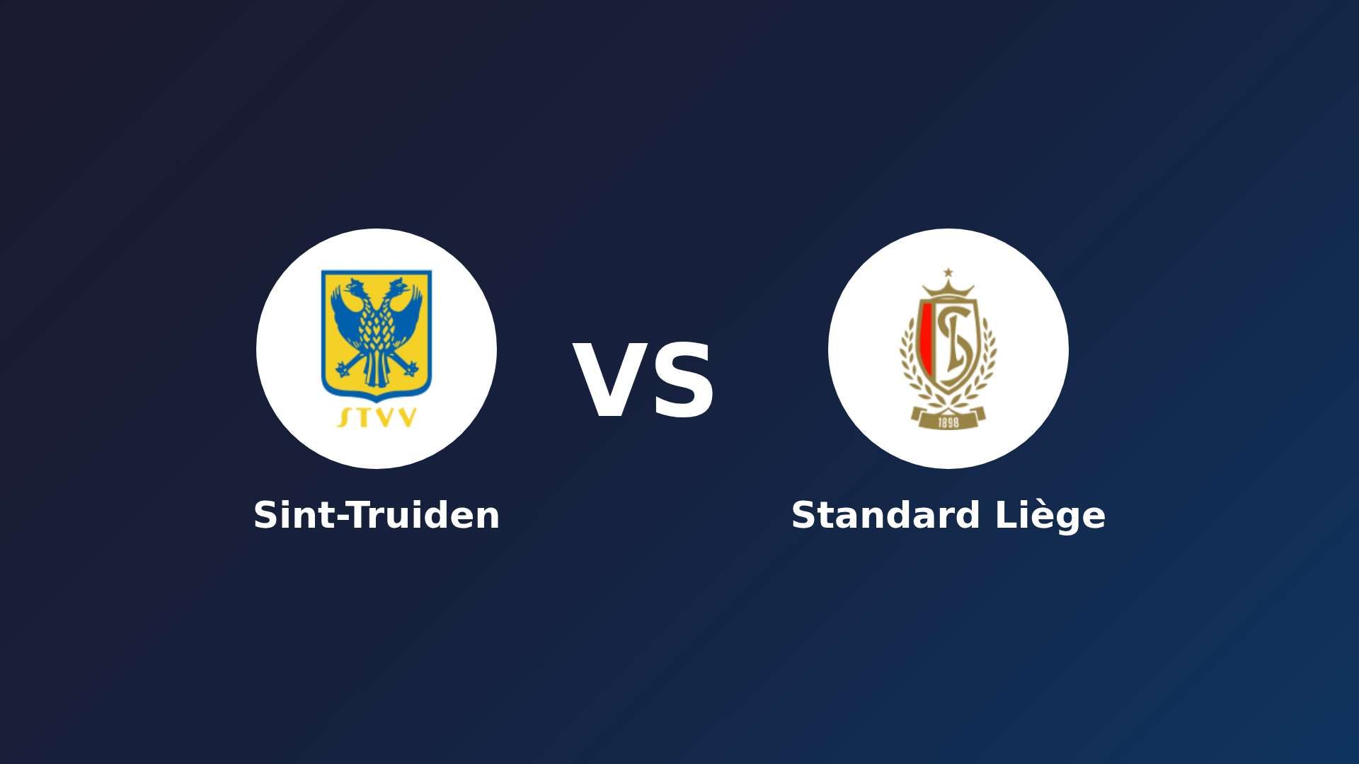 Sint-Truiden vs Standard Liège