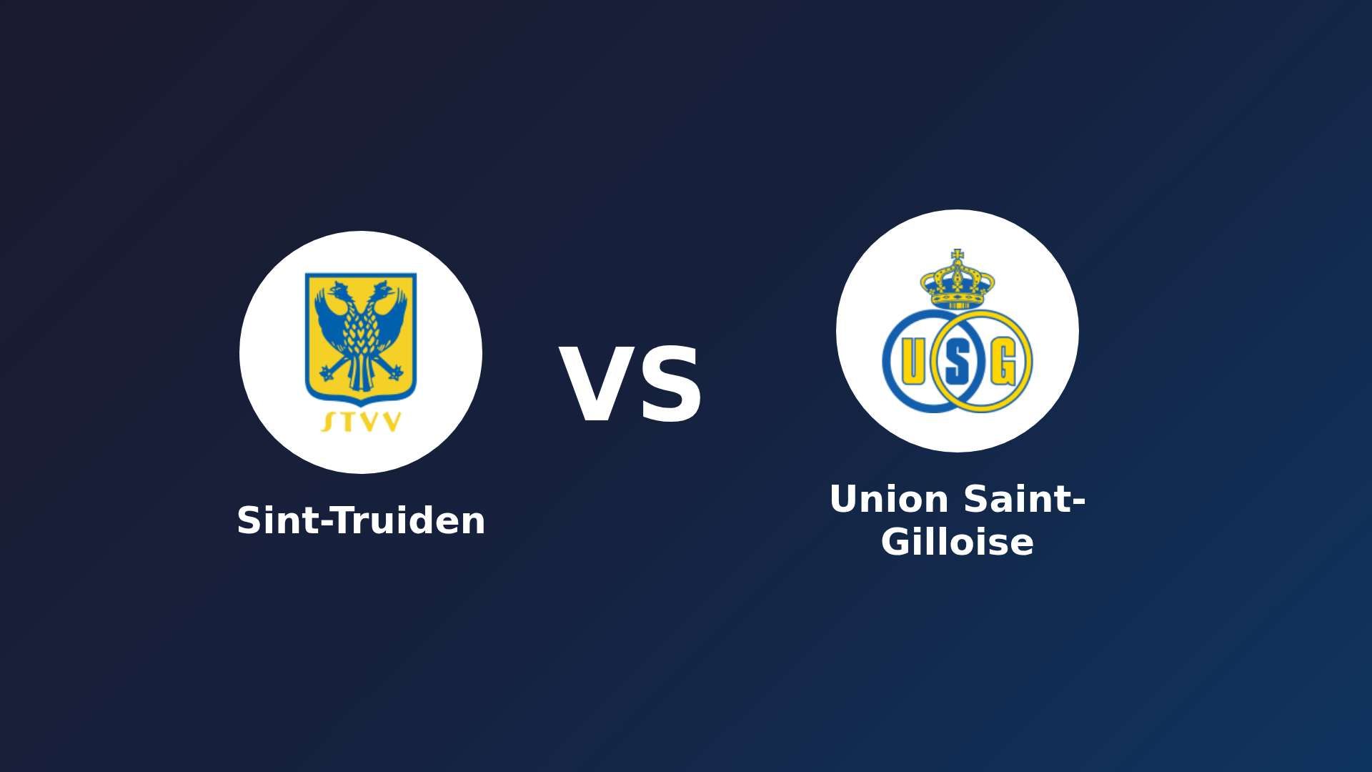 Sint-Truiden vs Union Saint-Gilloise