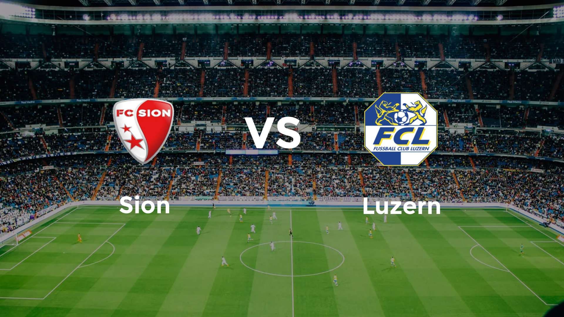 Sion vs Luzern