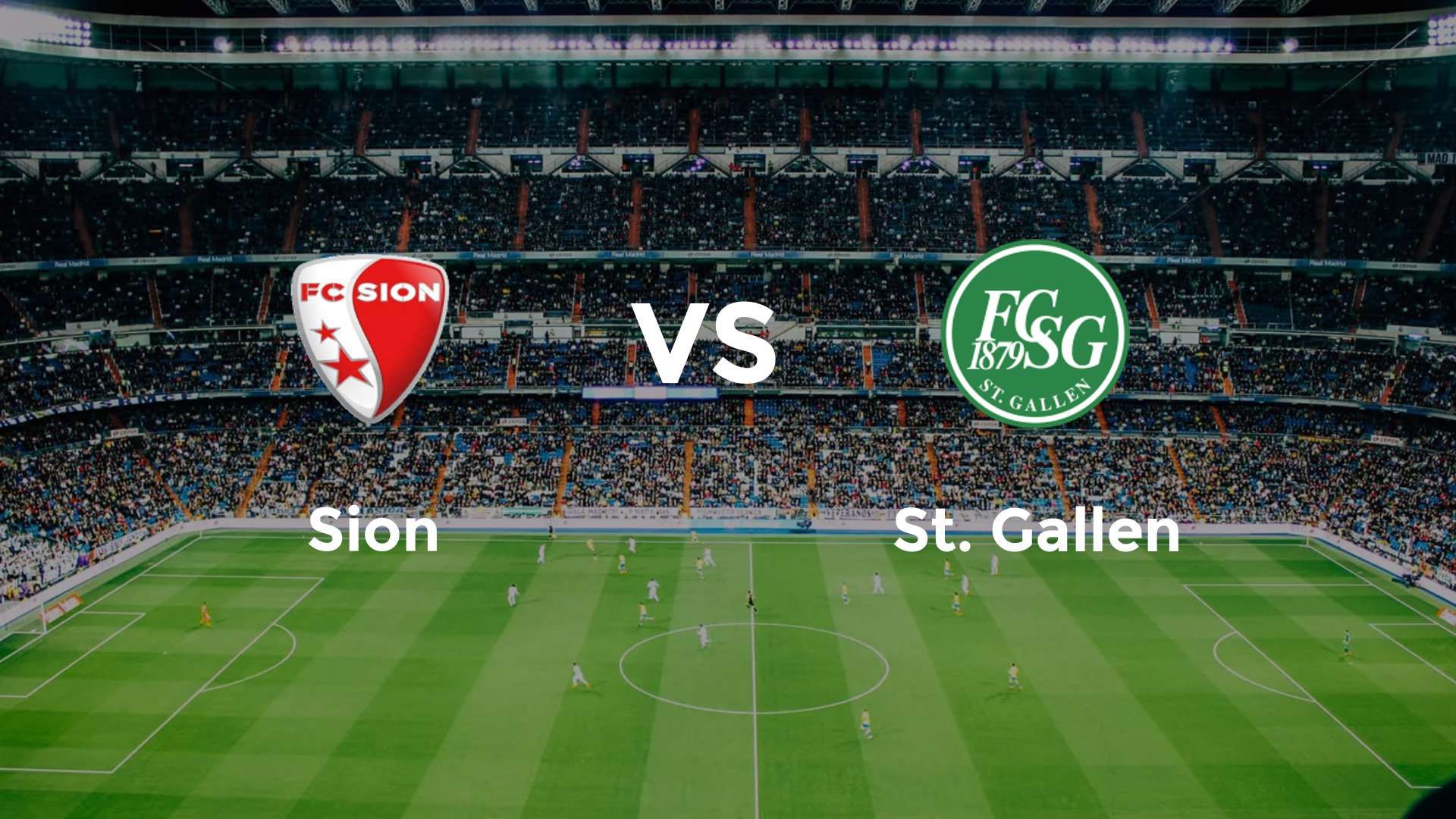 Sion vs St. Gallen