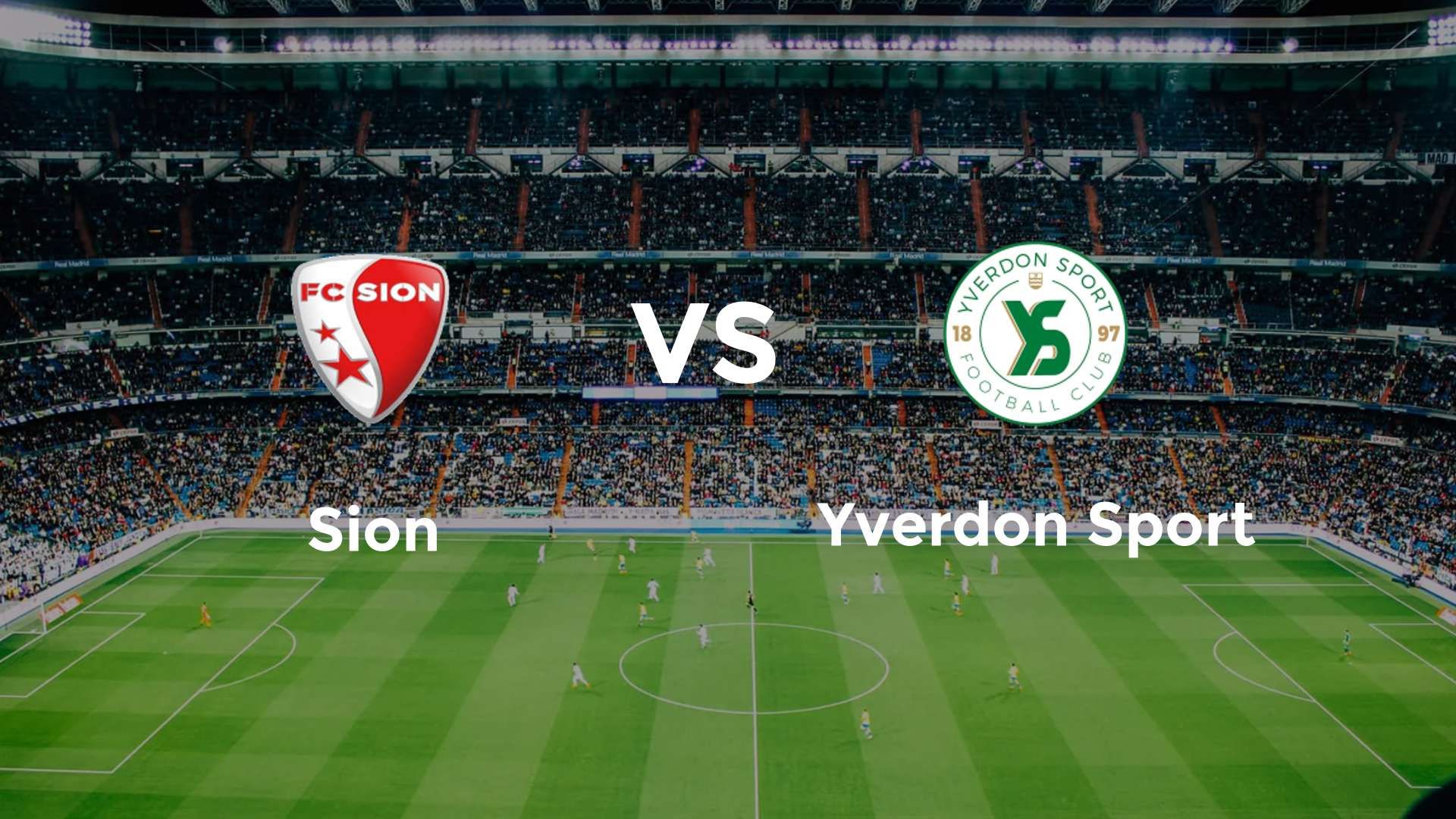 Sion vs Yverdon Sport