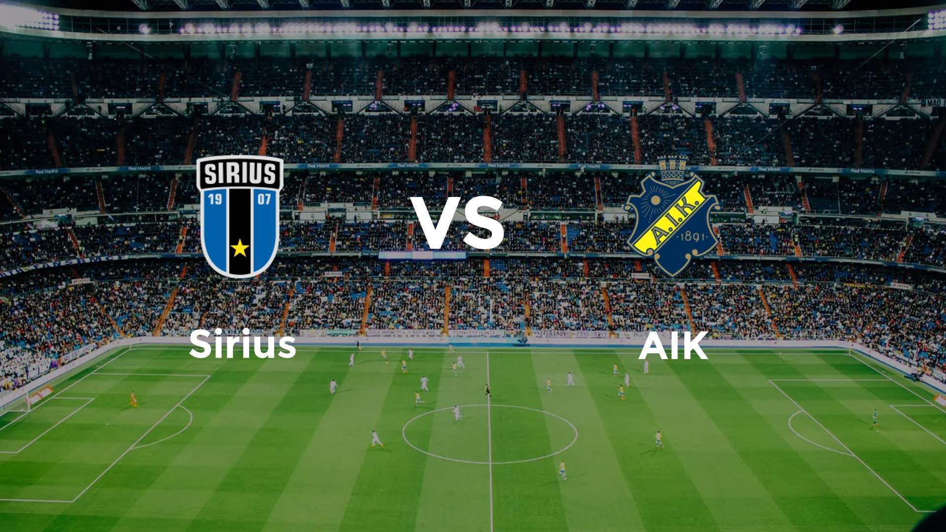 Sirius vs AIK