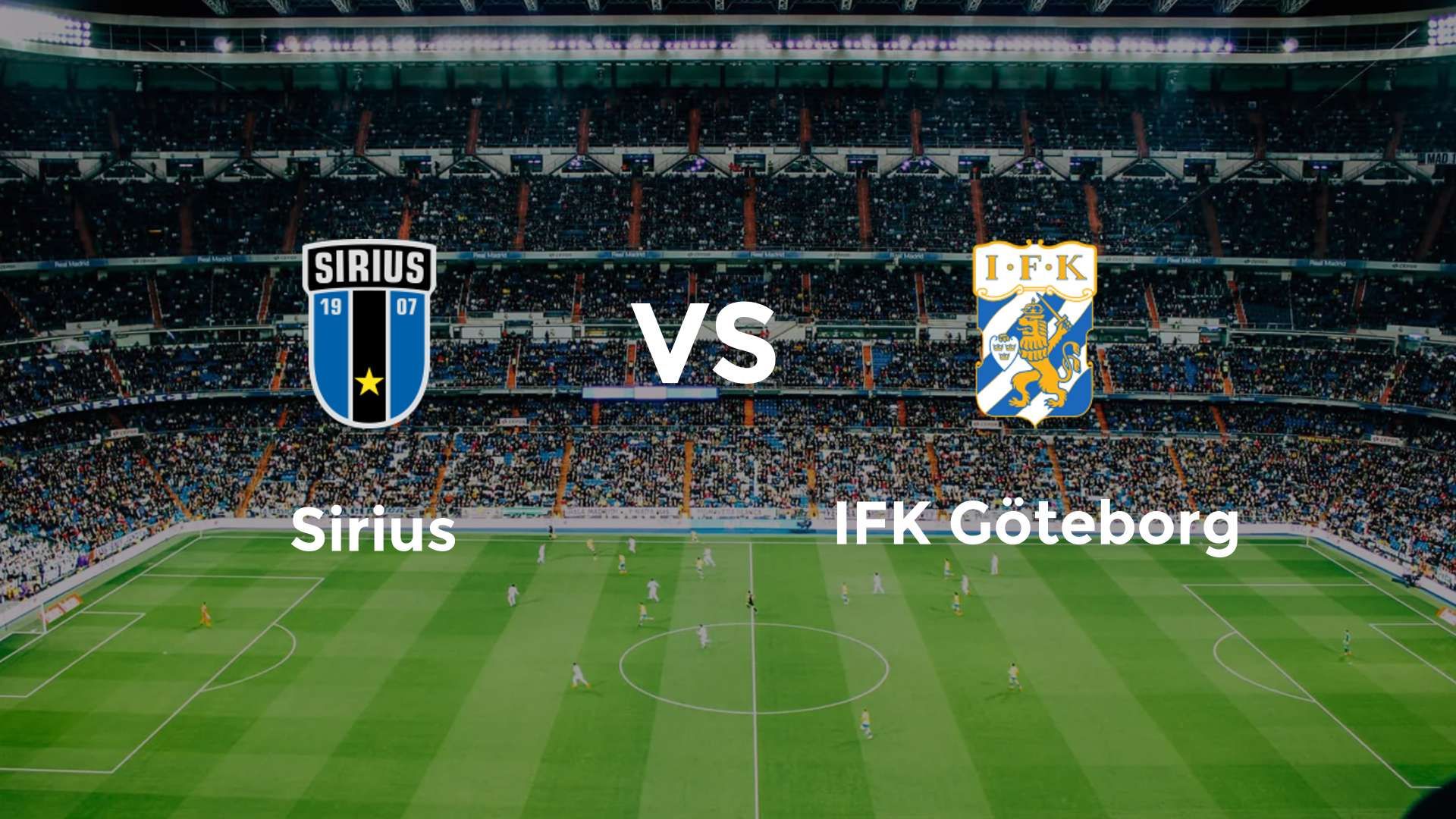 Sirius vs IFK Göteborg
