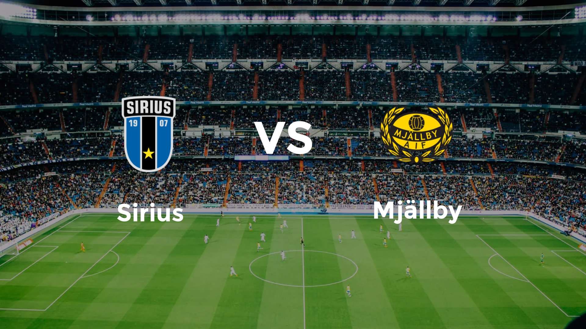 Sirius vs Mjällby