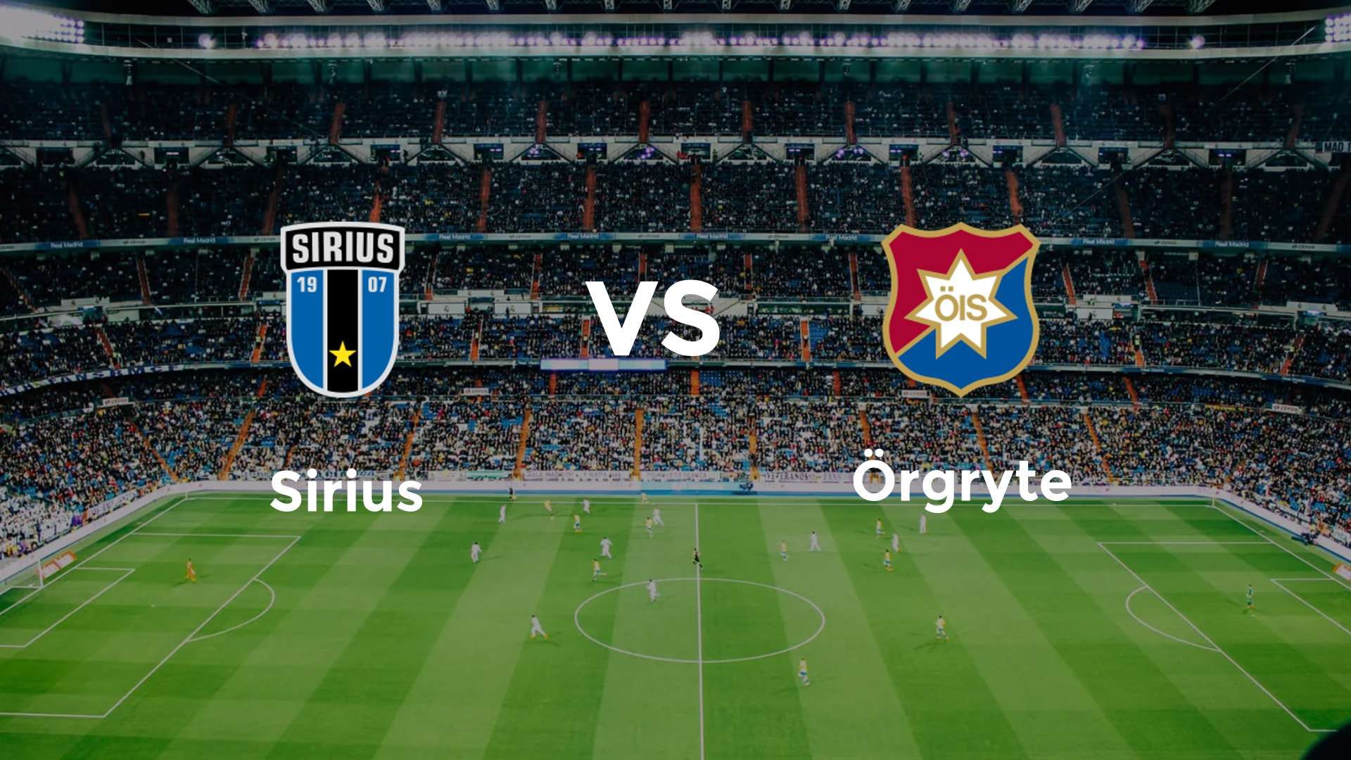 Sirius vs Örgryte