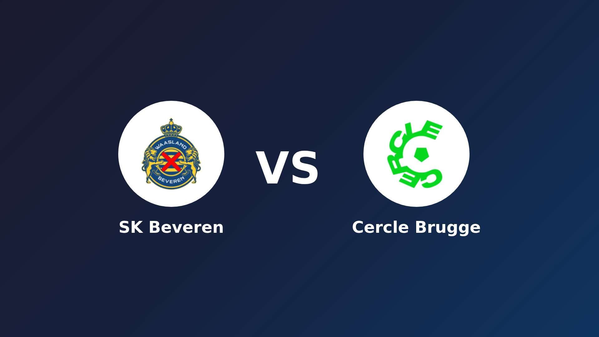 SK Beveren vs Cercle Brugge