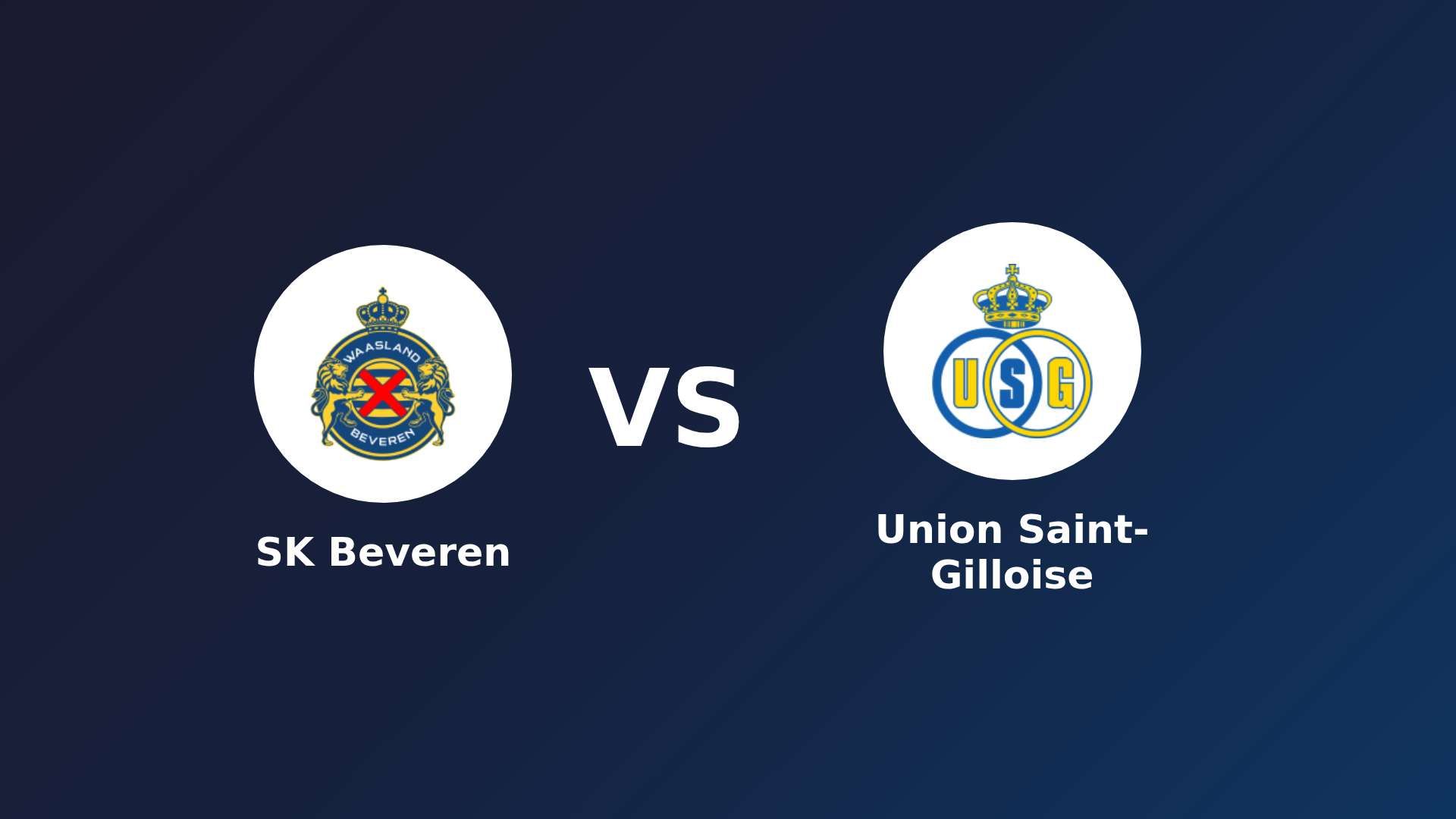 SK Beveren vs Union Saint-Gilloise